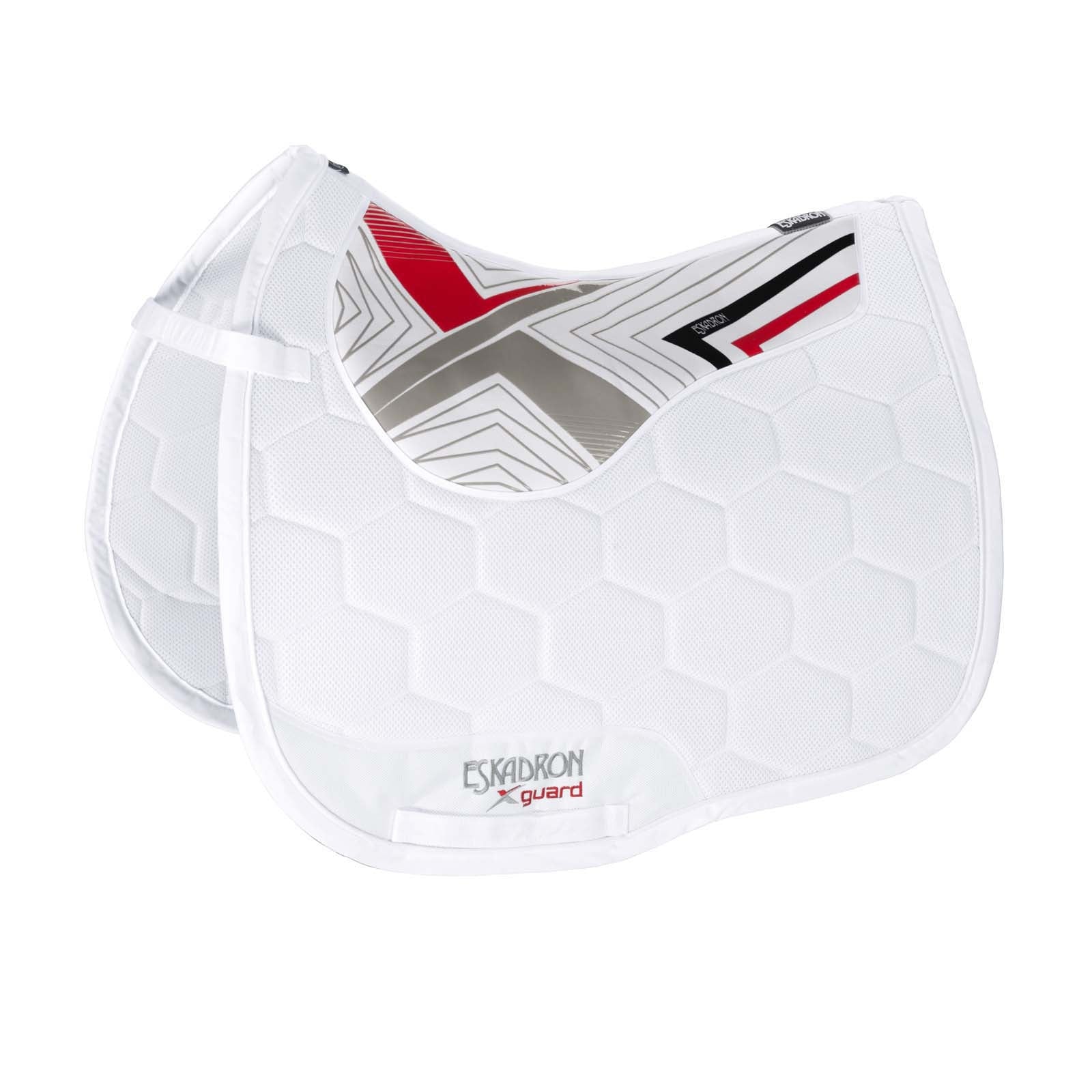 Kompaktowy czaprak ujeżdżeniowy 3D Mesh White F
