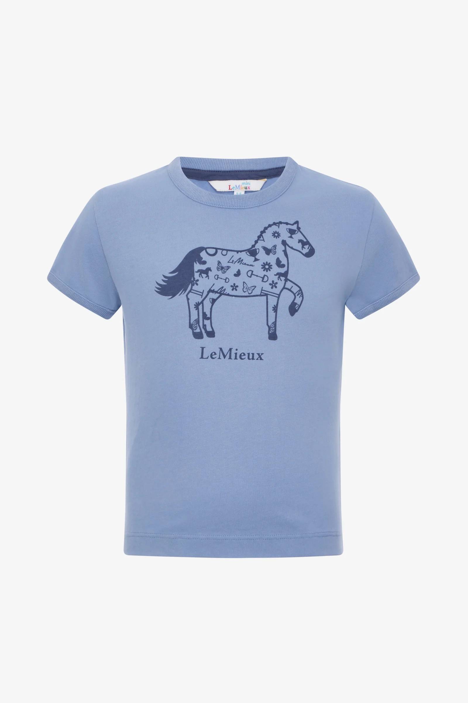Alex mini koszulka Powder Blue 98-104