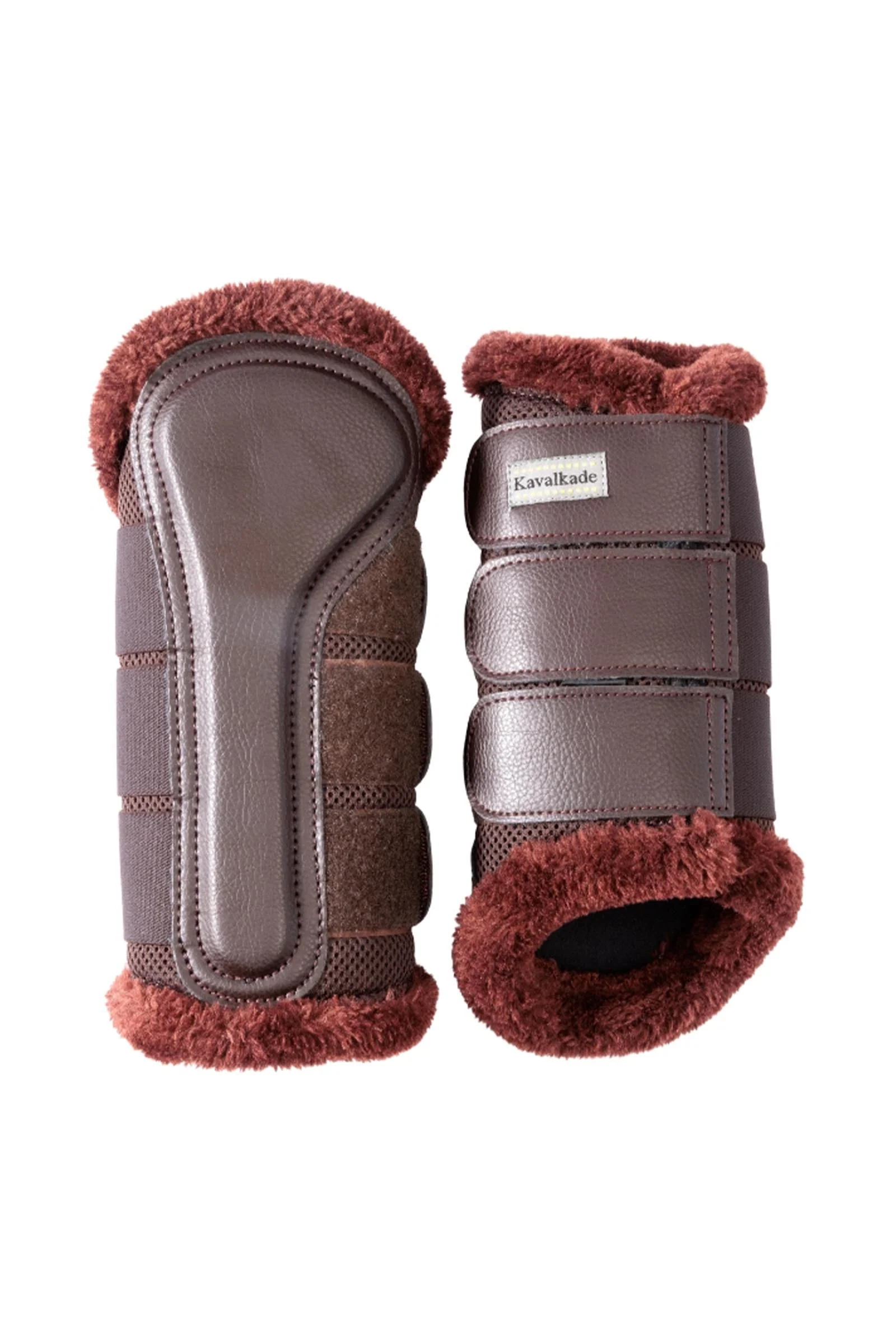 Anatomic Mesh ochraniacze z futerkiem Brown/Brown L