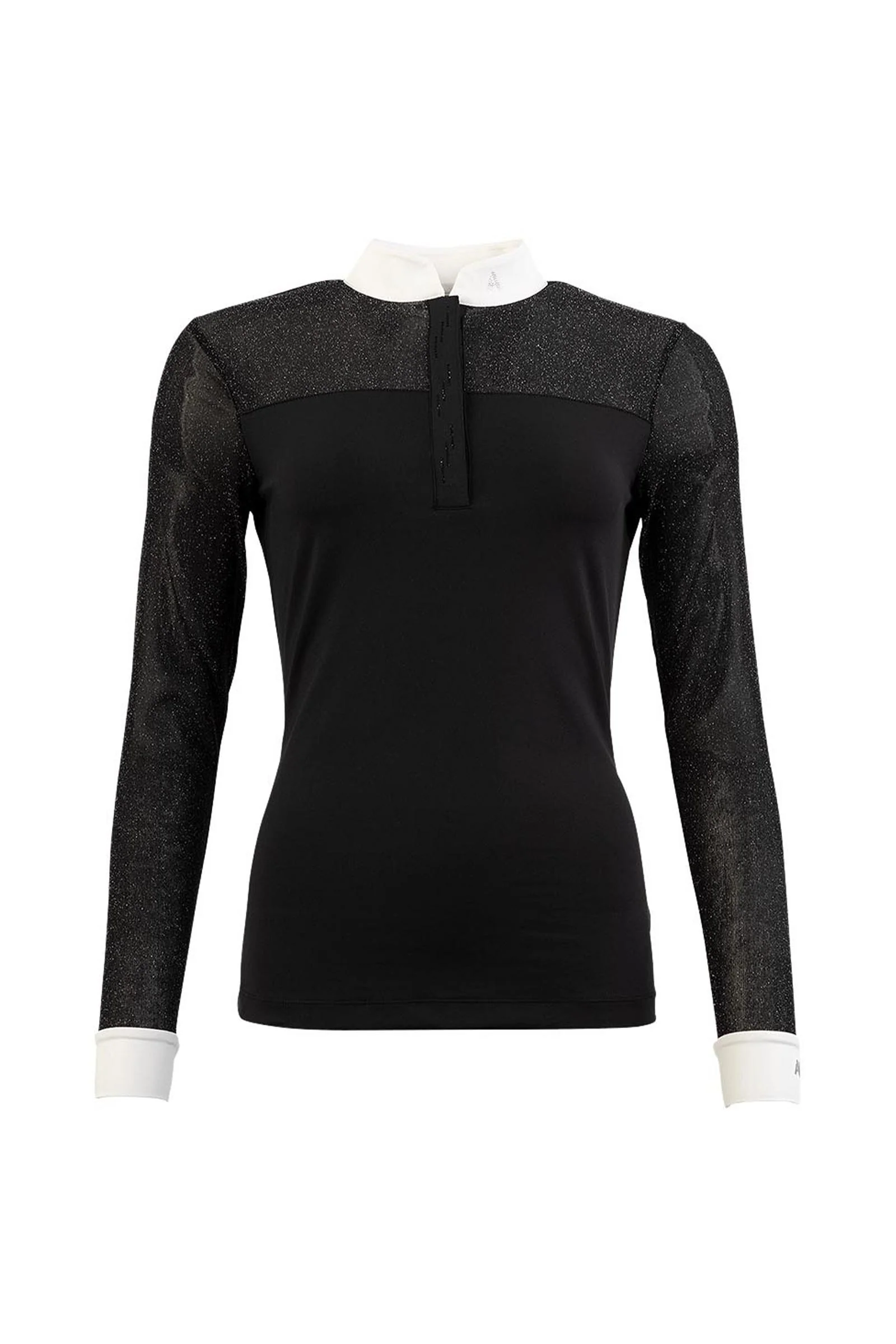 ANKY Competition Luminous Damska Koszula, Długi Rękaw Black XS