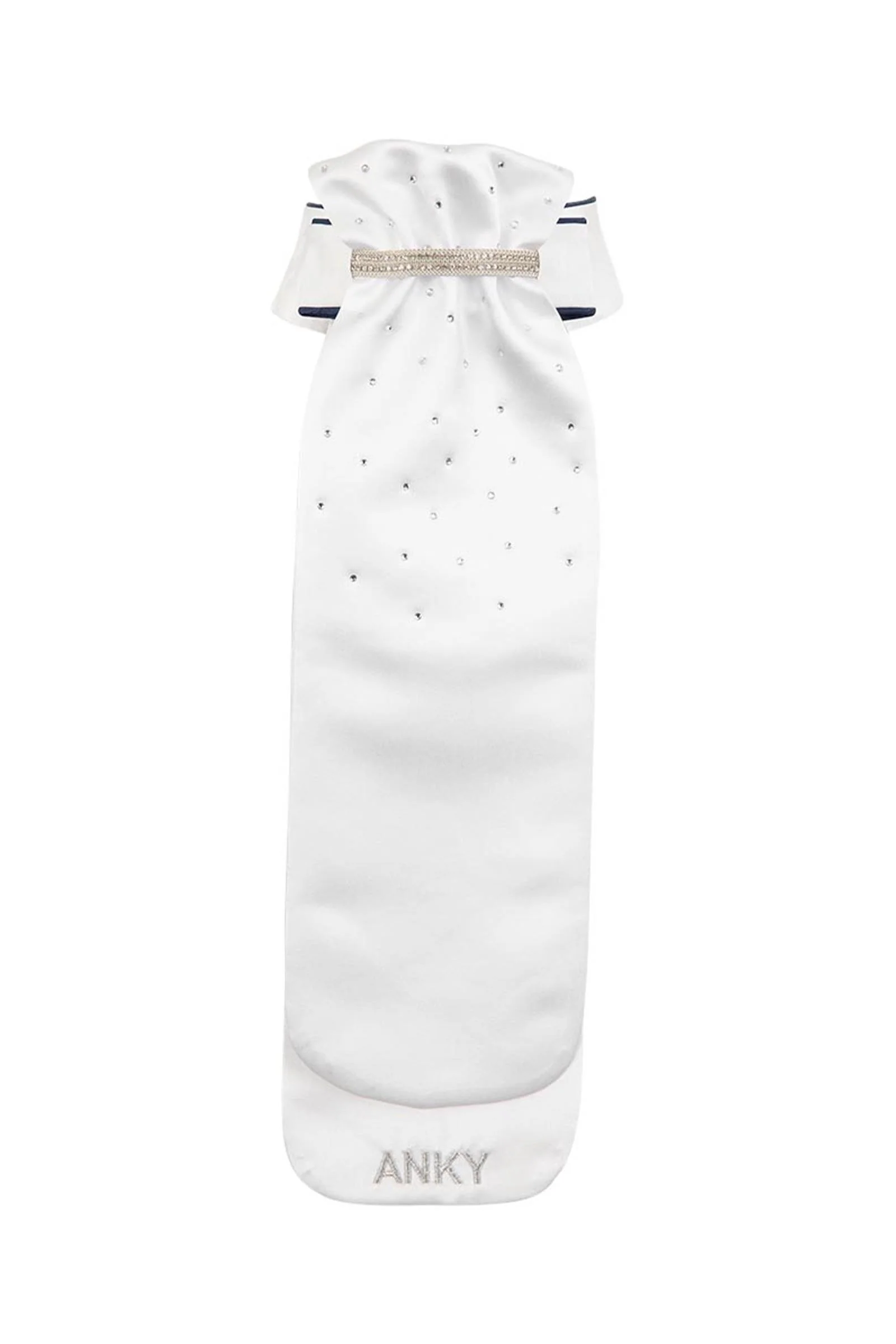 ANKY Plastron Multi-Fit z Odpinanym Kołnierzem White/Navy M