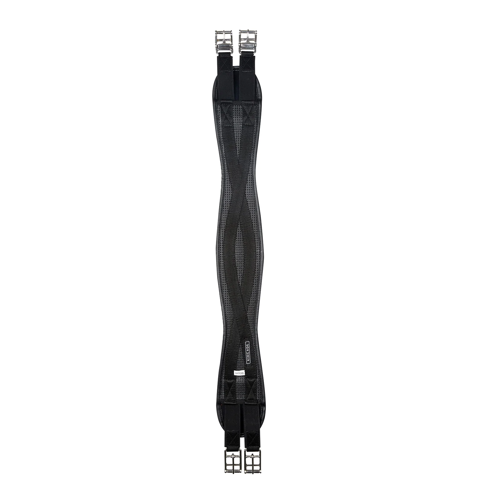 Popręg ujeżdżeniowy anatomiczny Antyotarciowy elastyczny Black 80 cm