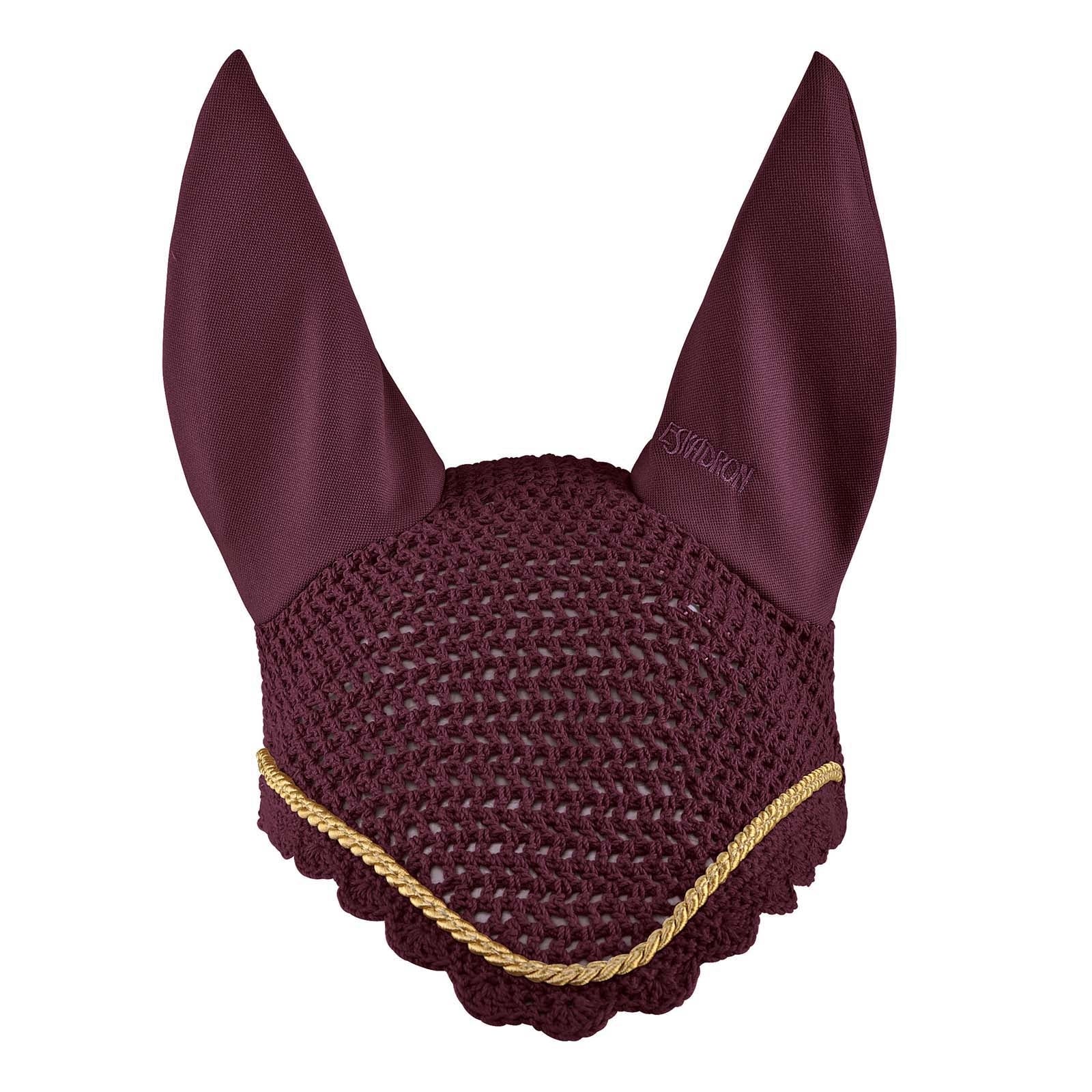 Nauszniki przeciw owadom GOLD CORD Burgundy Dark Red P