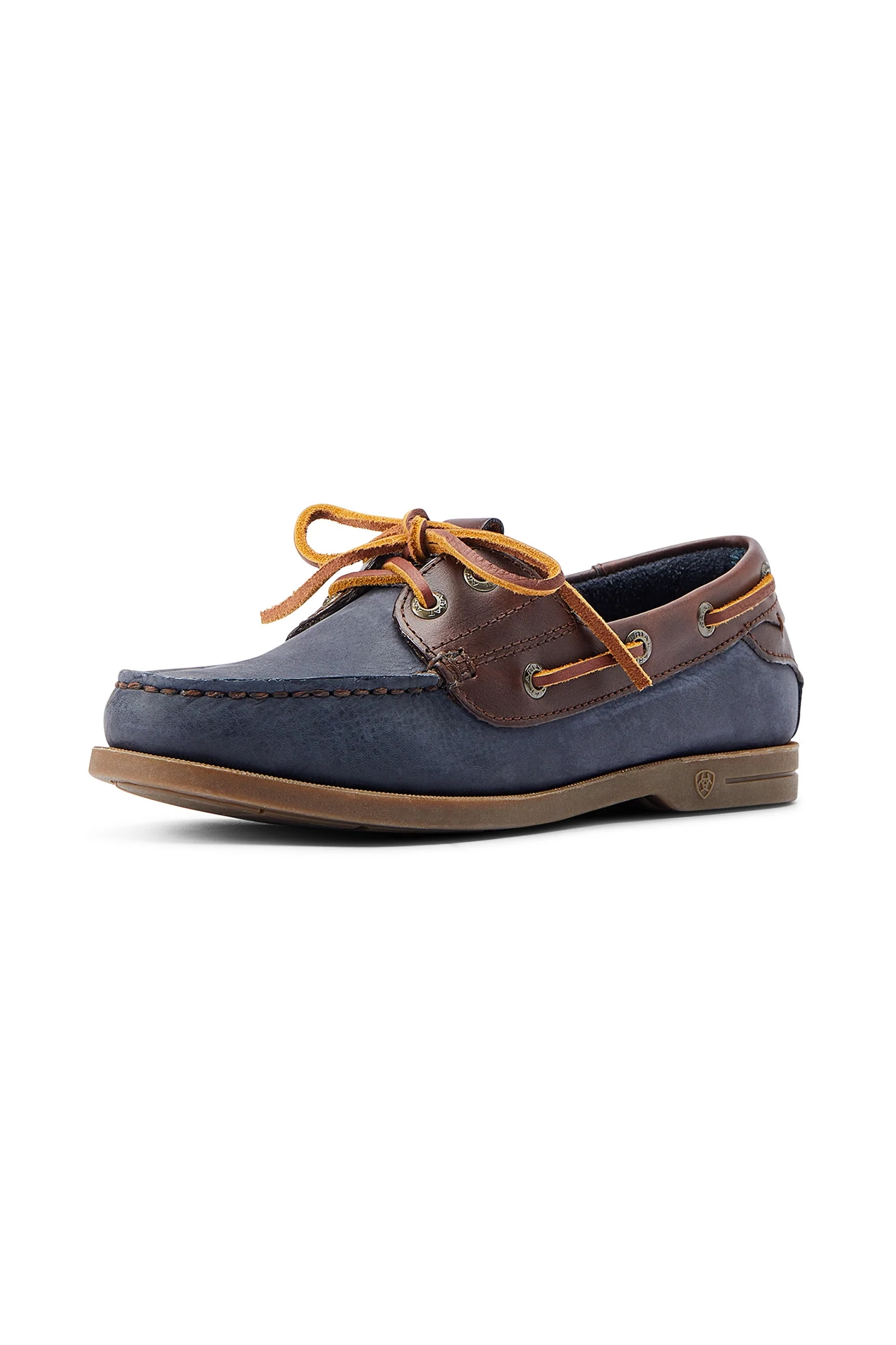 Antigua damskie buty żeglarskie Dark blue/ Chocolate Brown 38
