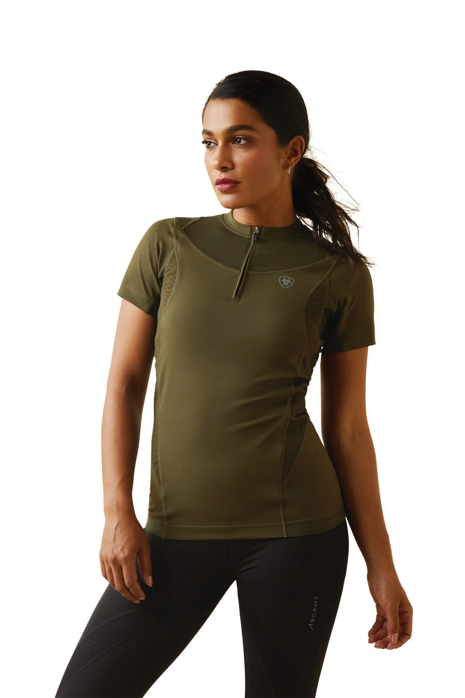 Ascent Crew Podkoszulek Racing Green L