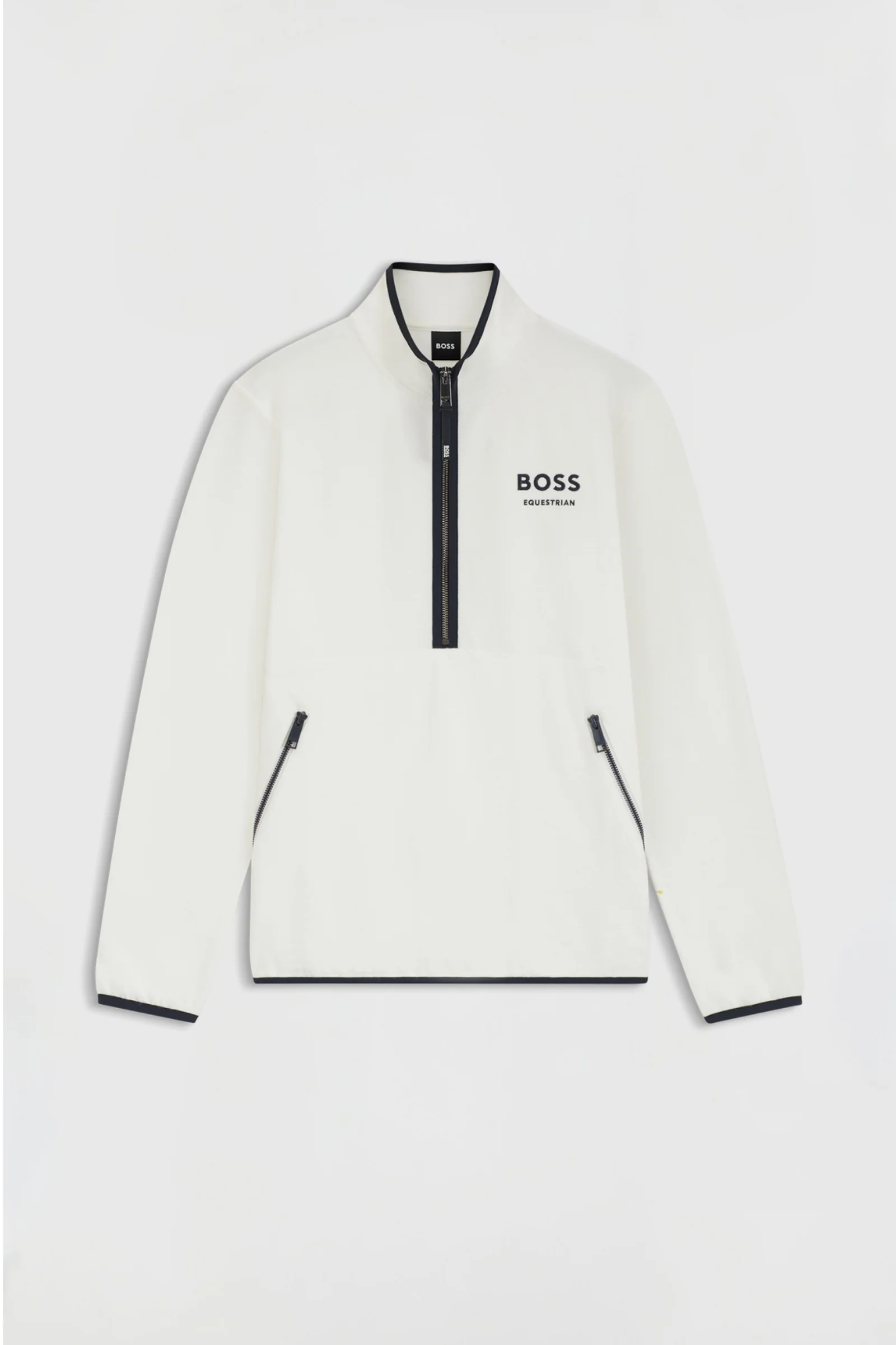 Boss Fedora damska Felpa z krótkim zamkiem Soft Cream L