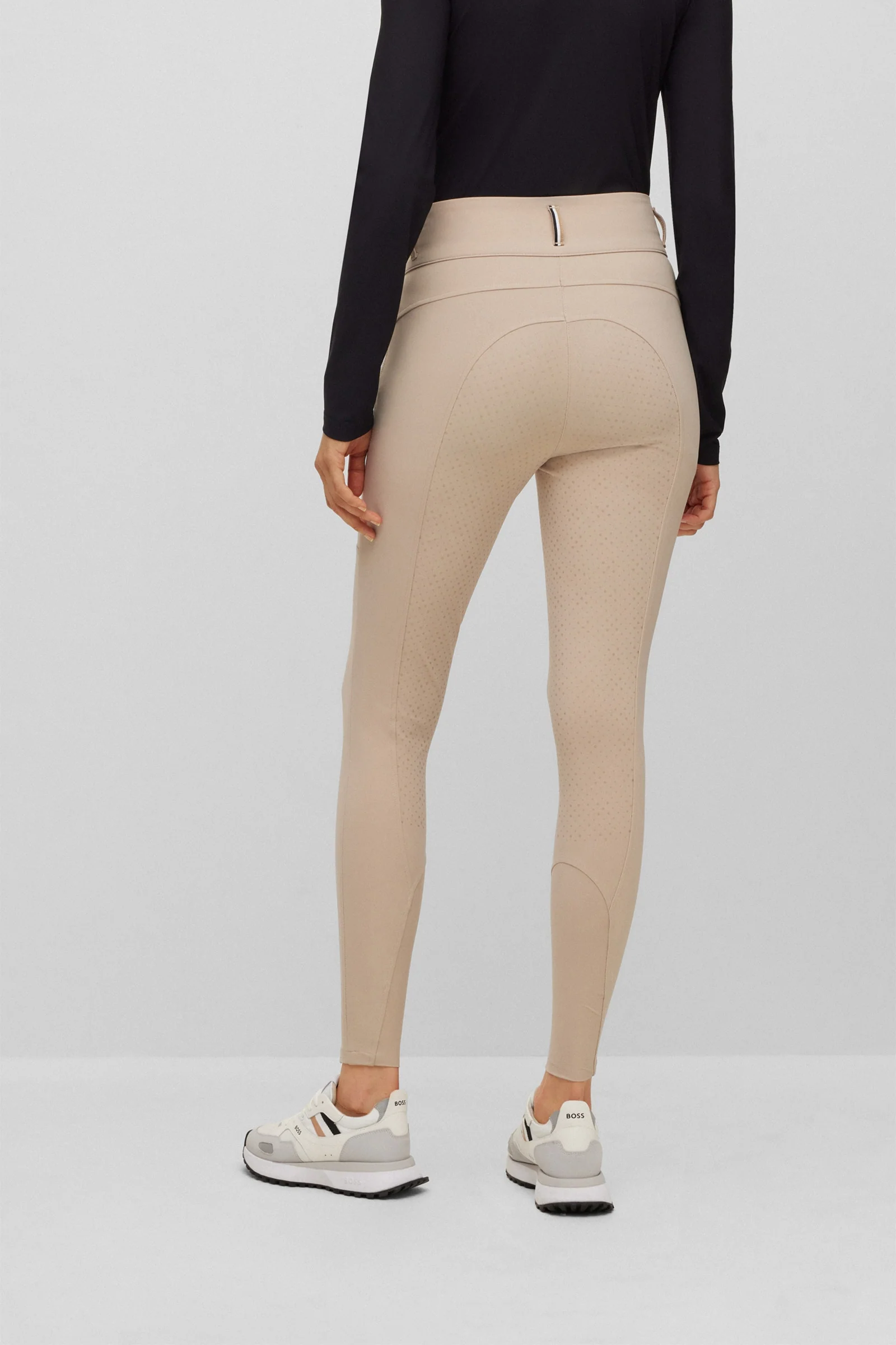 Boss Hailey damskie bryczesy full grip Beige XL