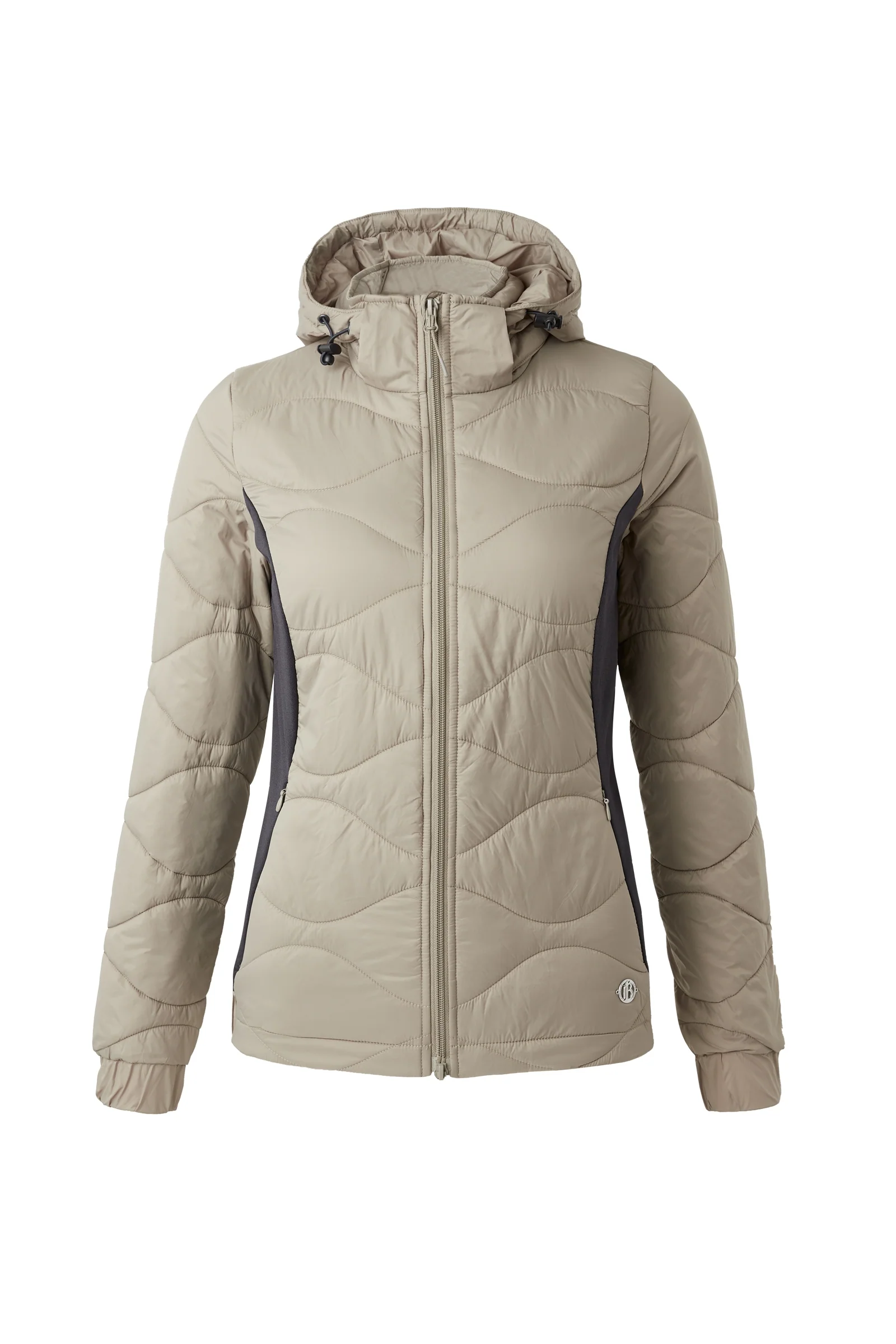 Brielle Damska hybrydowa kurtka jeździecka Weathered Teak Beige/ Dark Davy 36