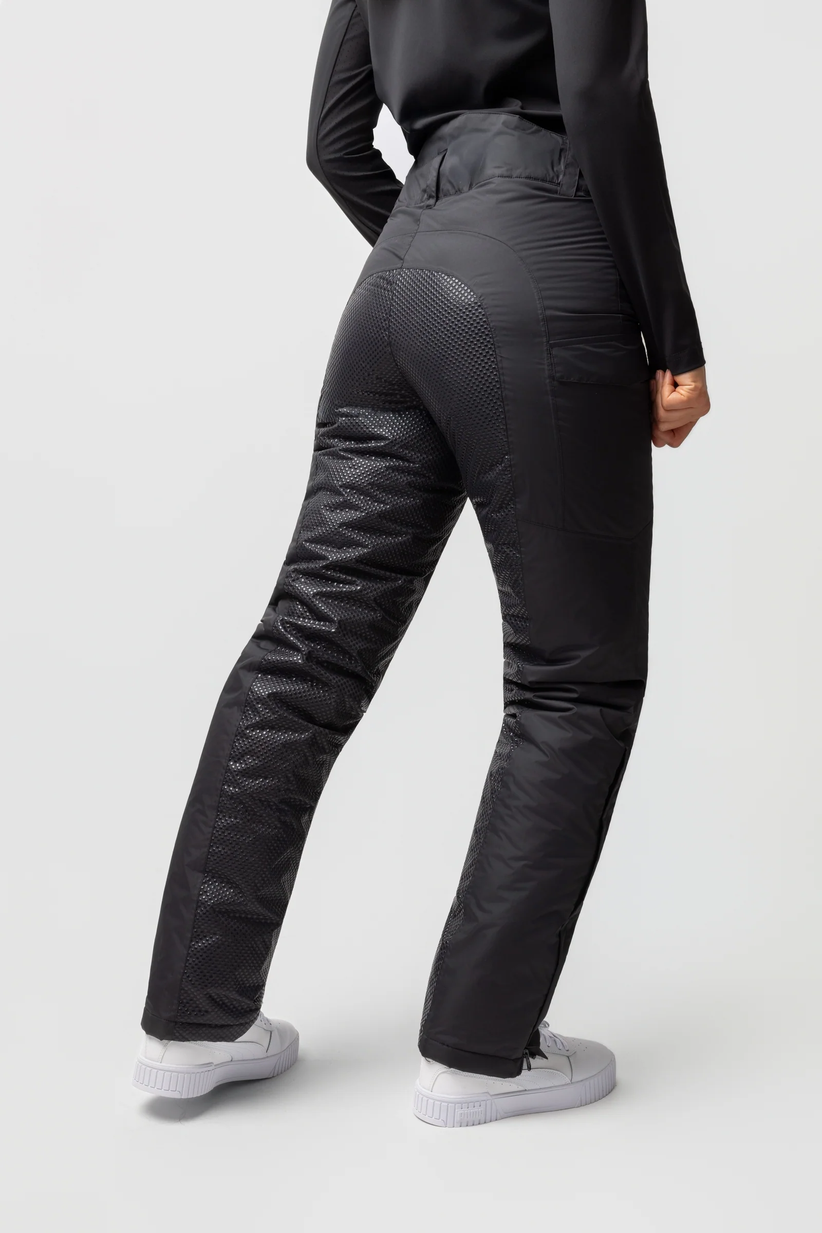 Annica Damskie ocieplane bryczesy Black 38