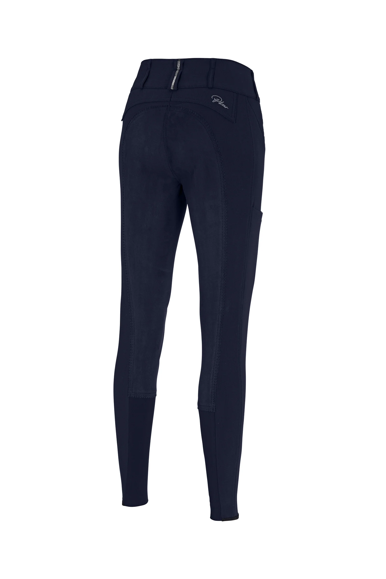 Candela Glamor Mc Crown Damskie bryczesy z pełnym lejem Blue Nights 72