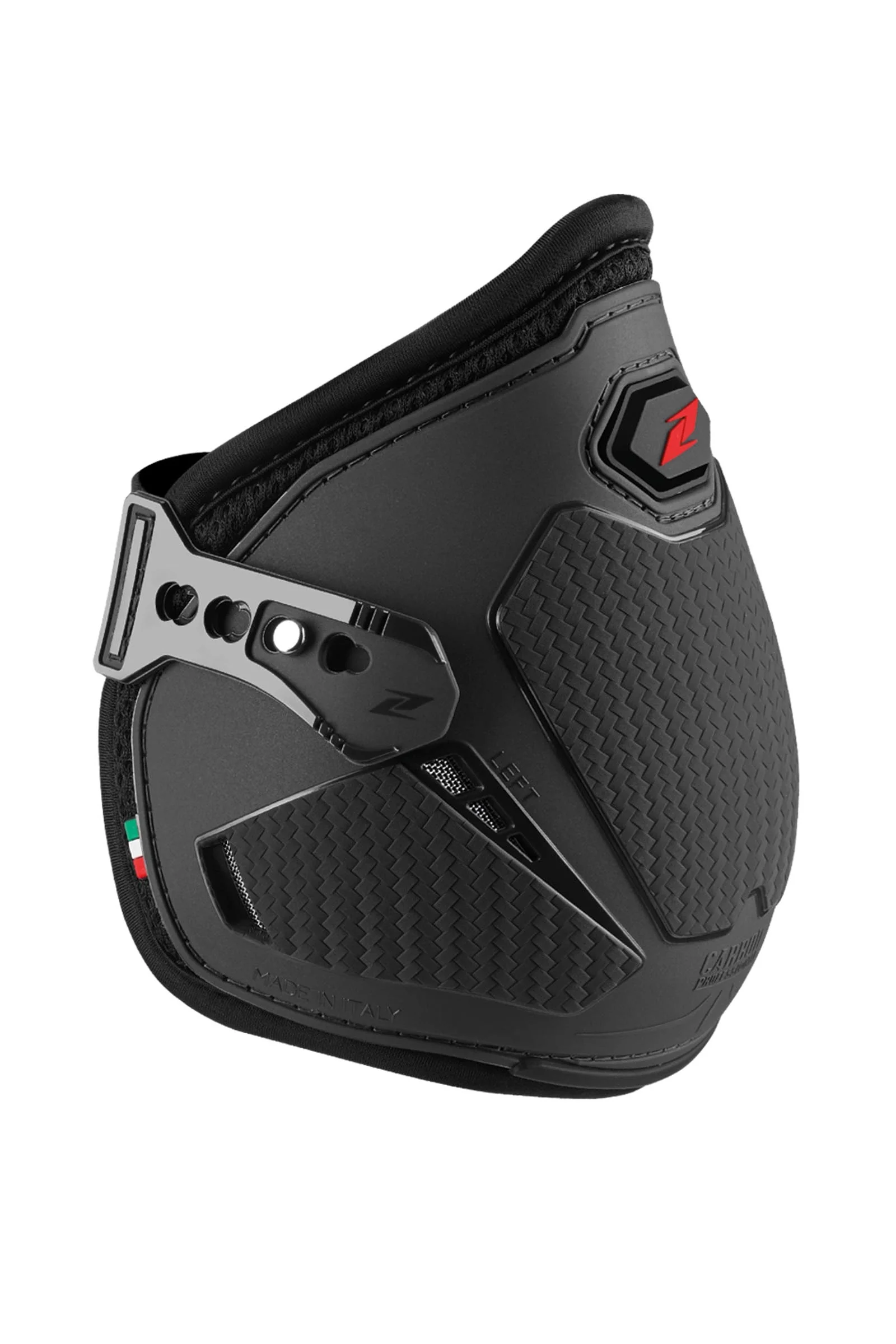 Carbon PROfessional Krótkie ochraniacze pęcin Black M