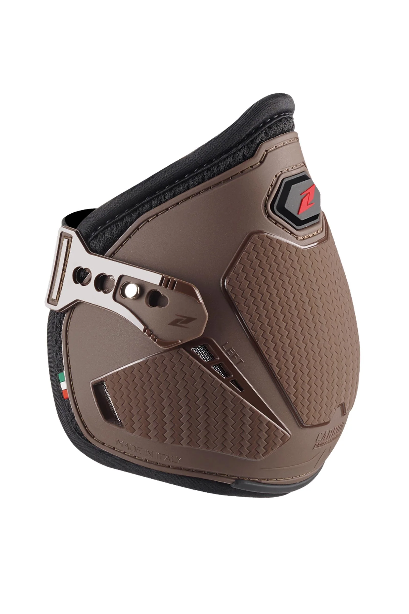 Carbon PROfessional Krótkie ochraniacze pęcin Brown M