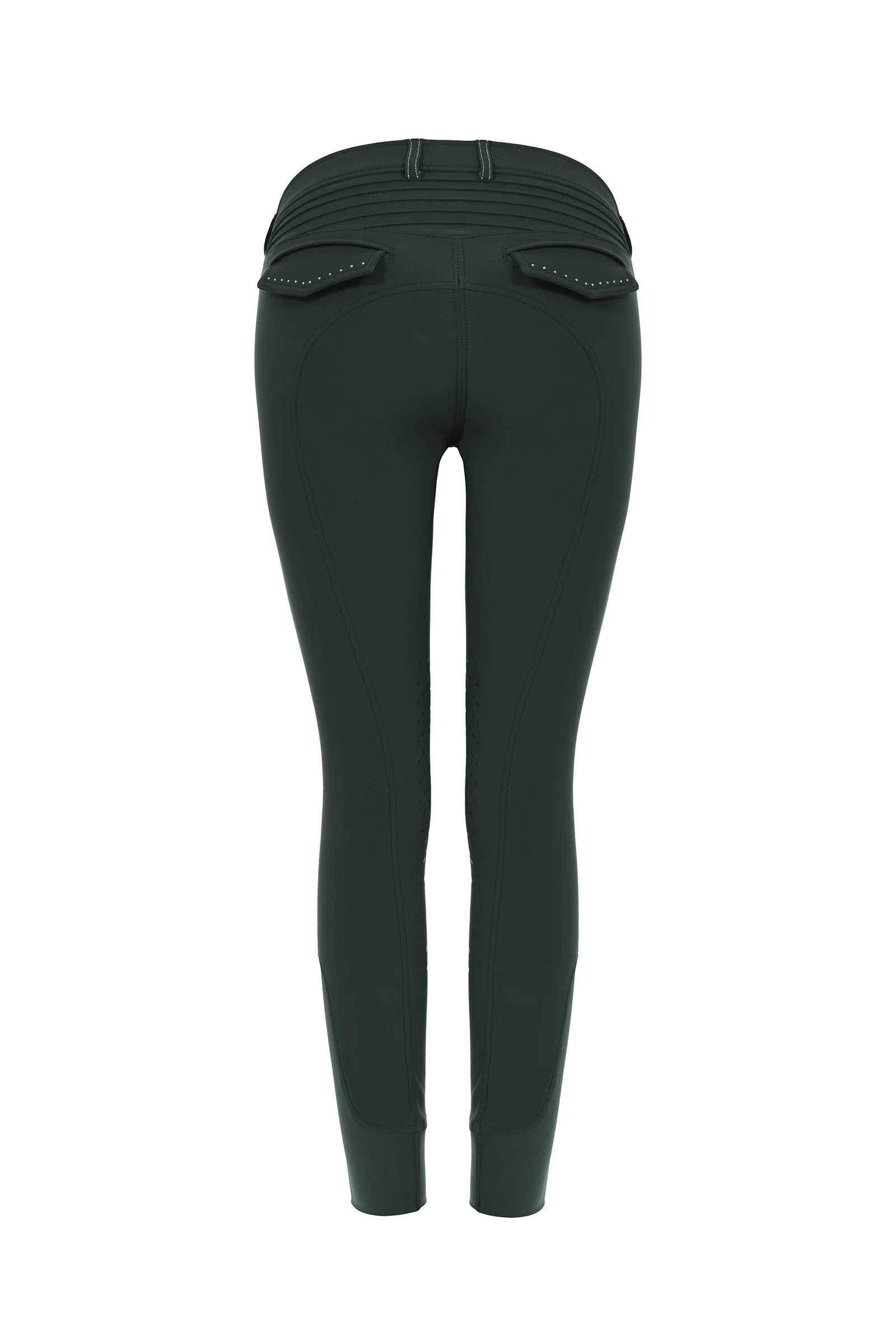 CAVALDALIMA Women´s Breeches With Knee Grip Dark Green 36