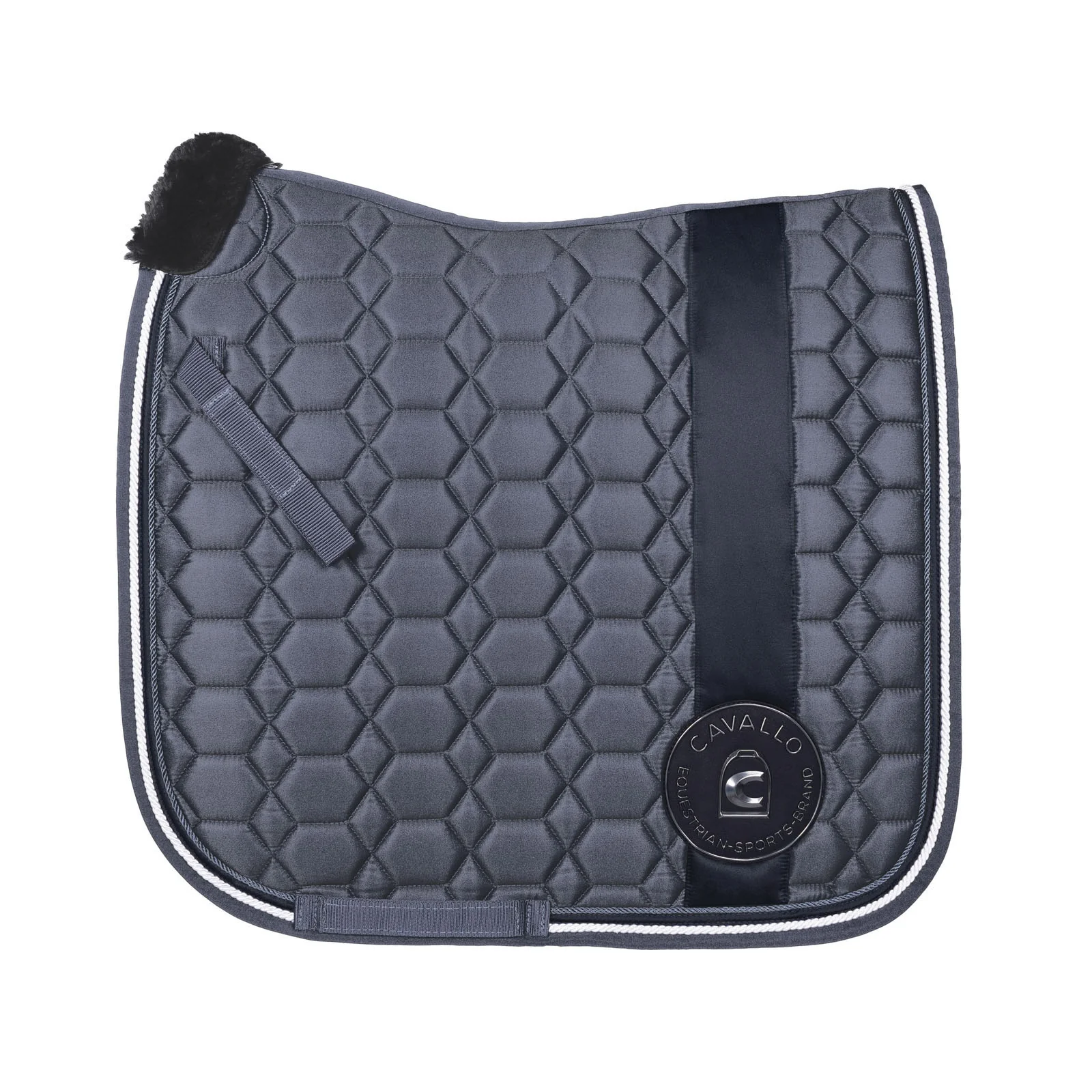 CAVALHALA Dressage Saddle Pad Twilight Blue Grey F