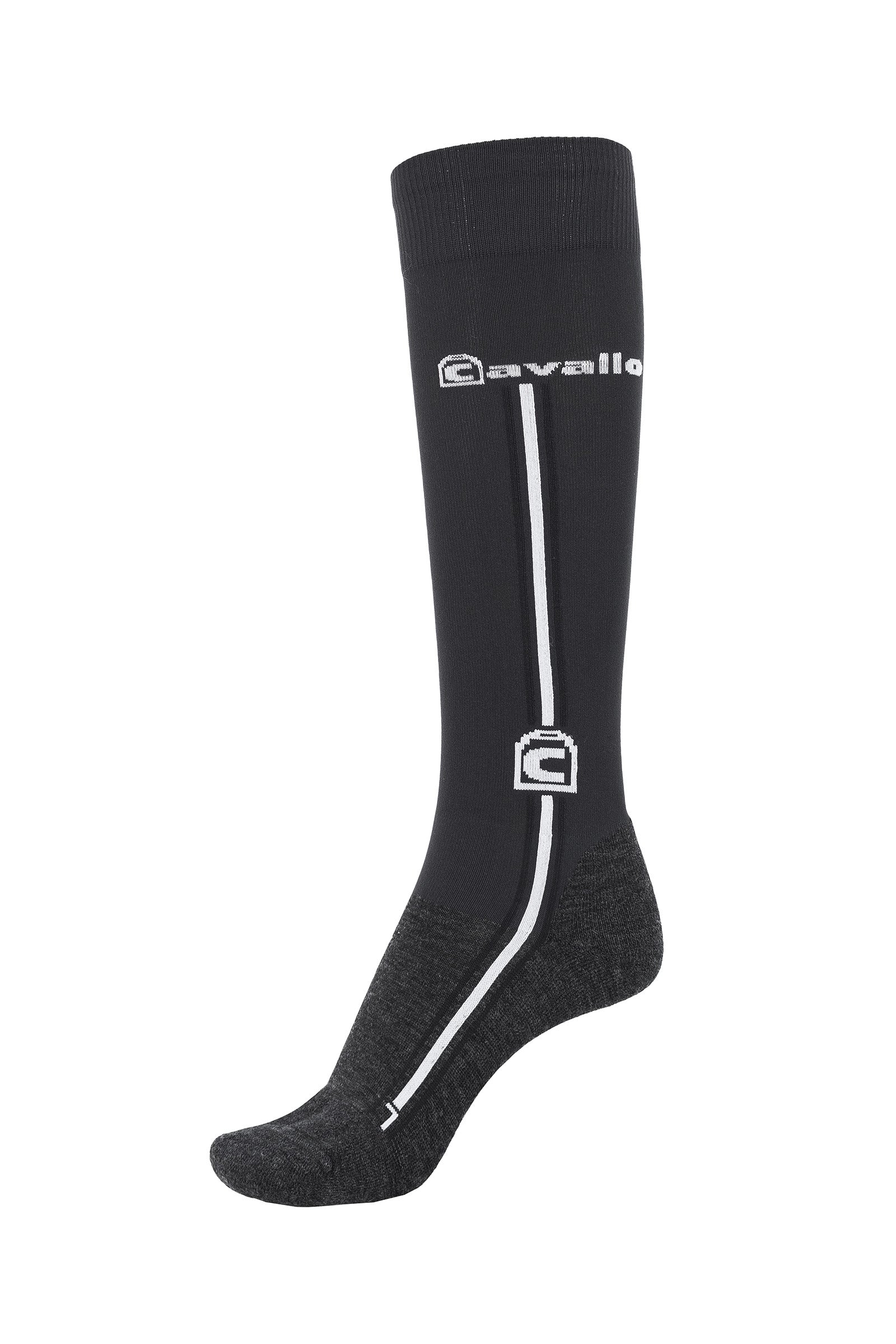 CAVALSAMY X Unisex Socks Graphite Dark grey 40