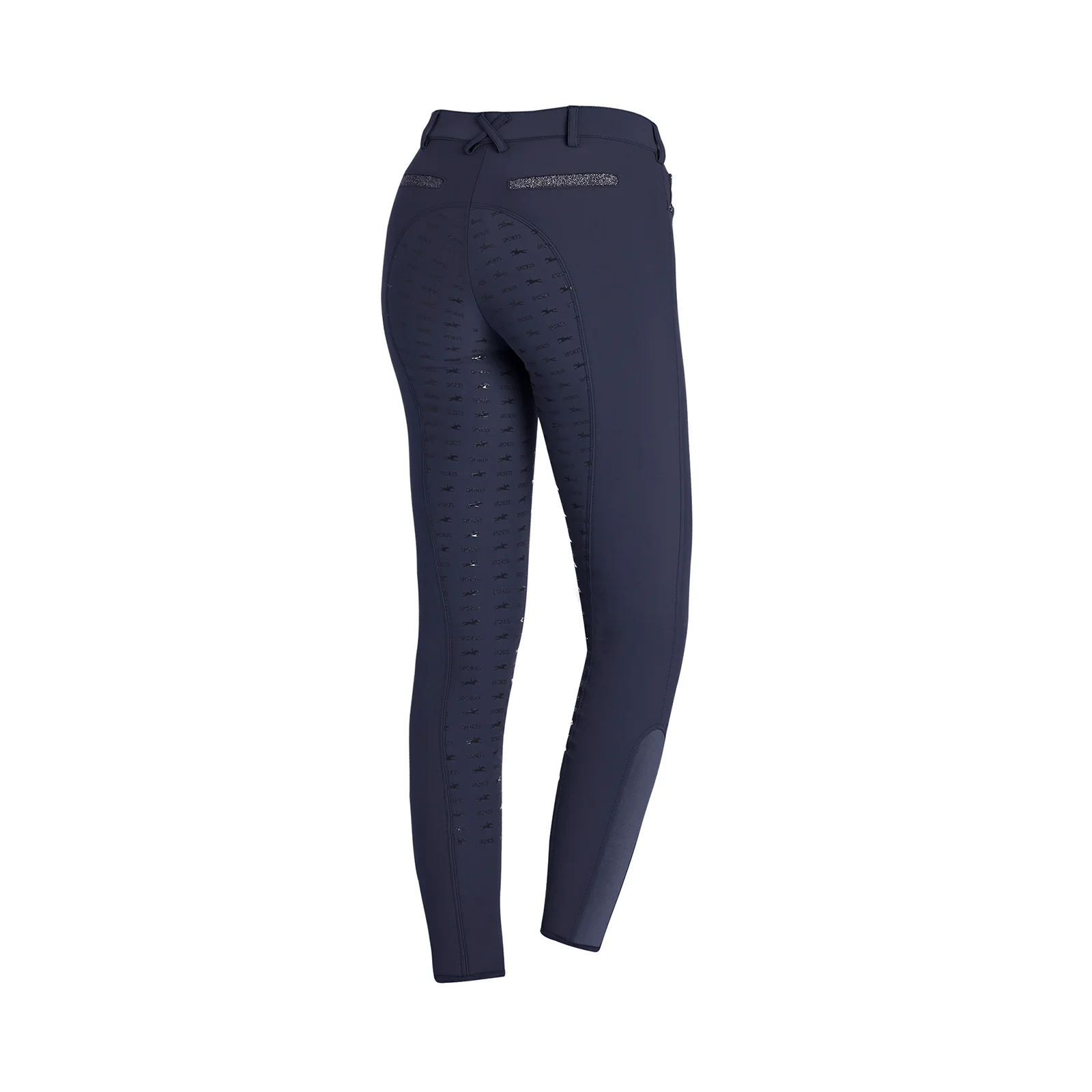Dams,ie bryczesy z pełnym lejem Chayenne Dark Blue 32