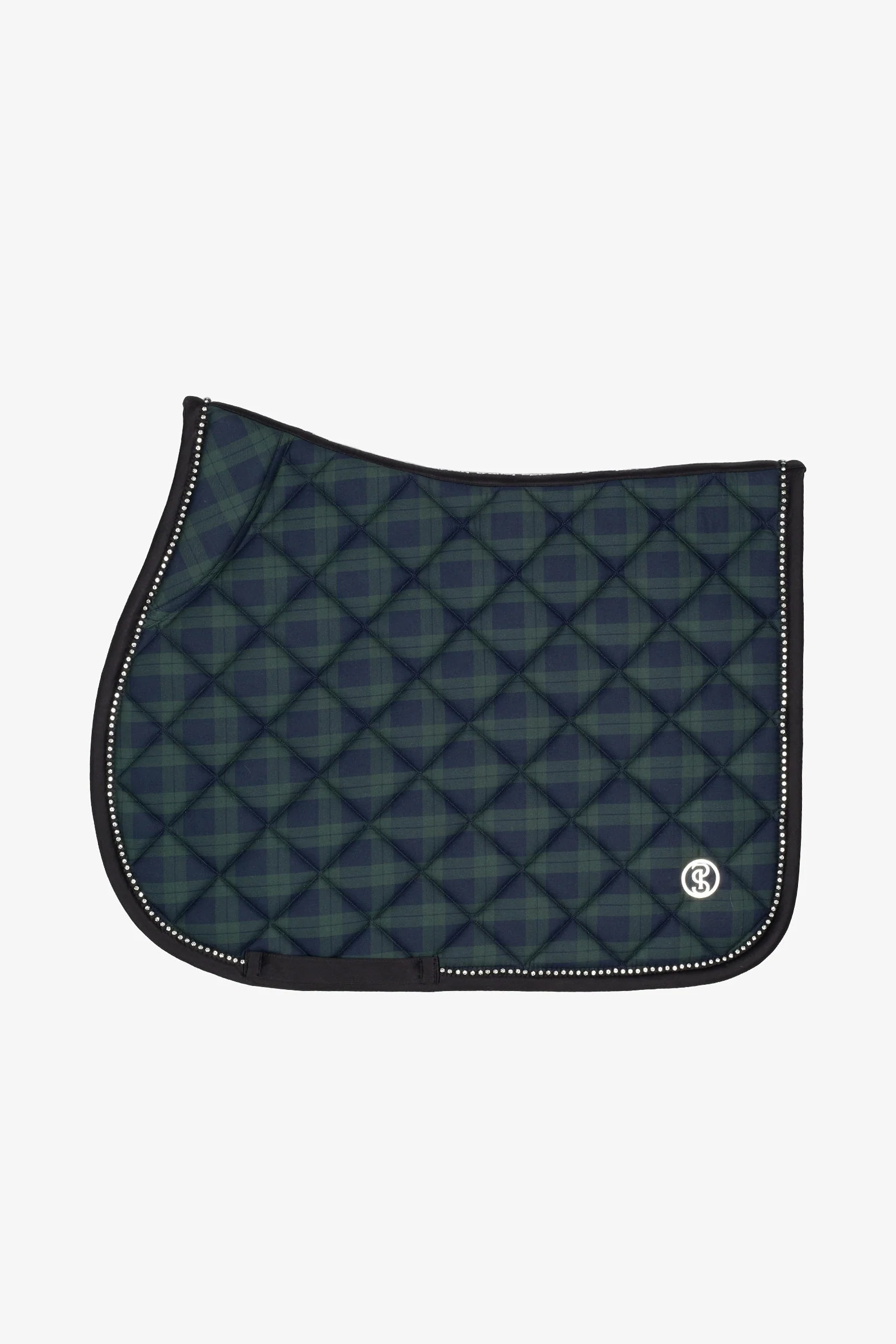 czaprak skokowy w kratkę Midnight Green F