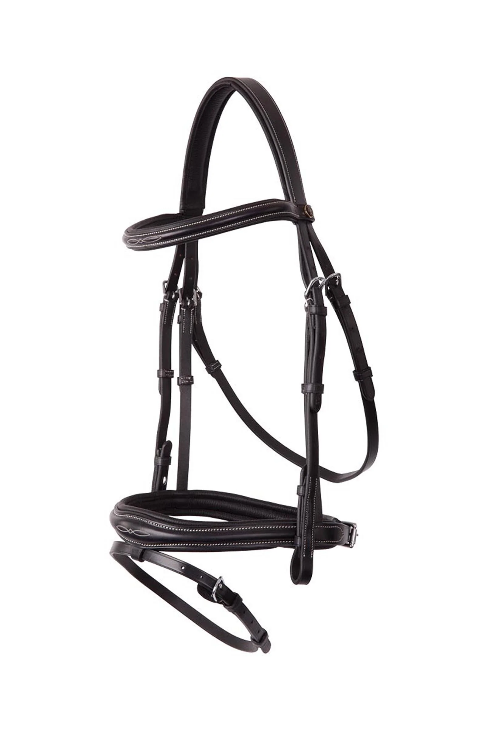 Cheltenham ogłowie Black/Silver F