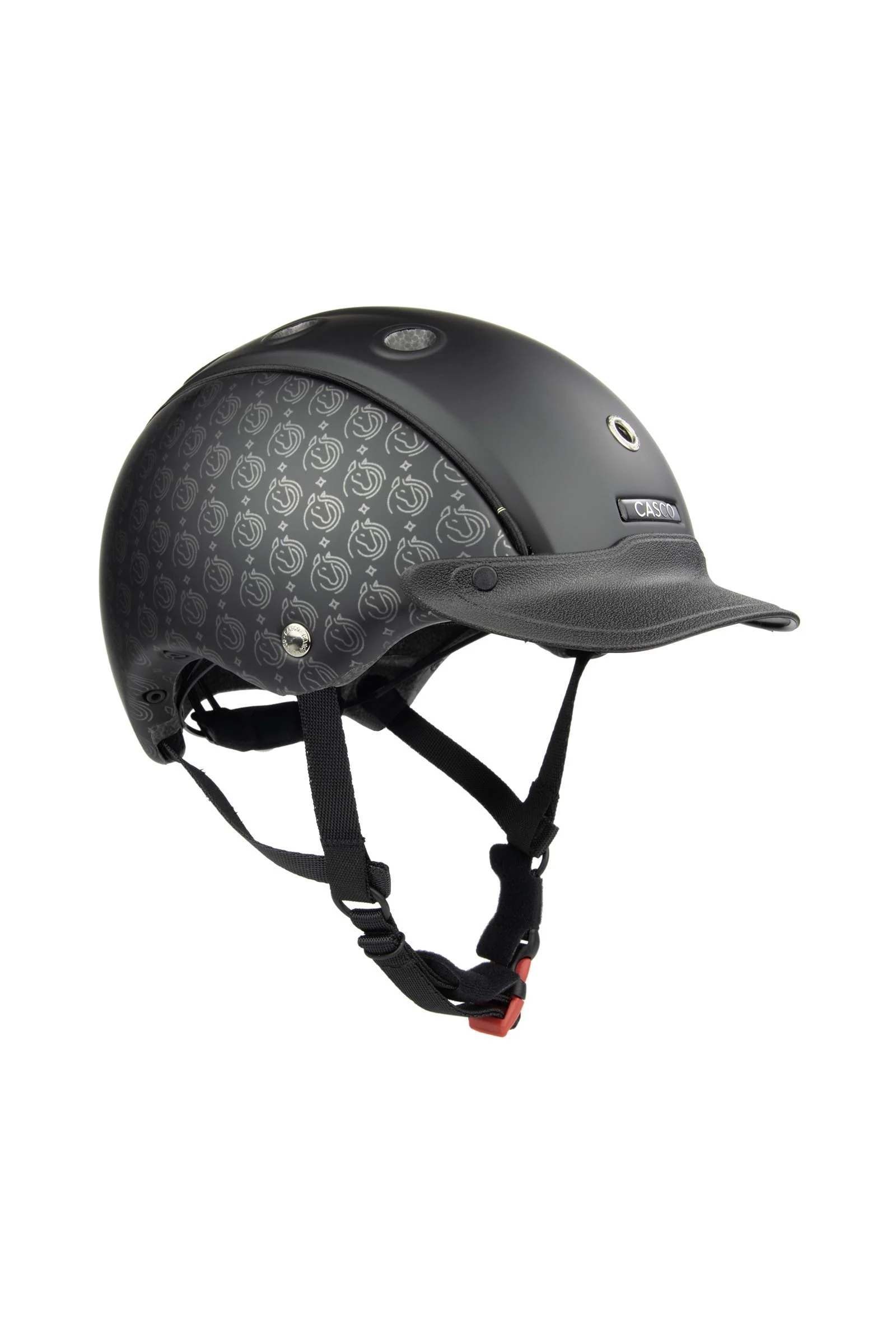Choice Starlit kask jeździecki dla dzieci Black Print 52-56