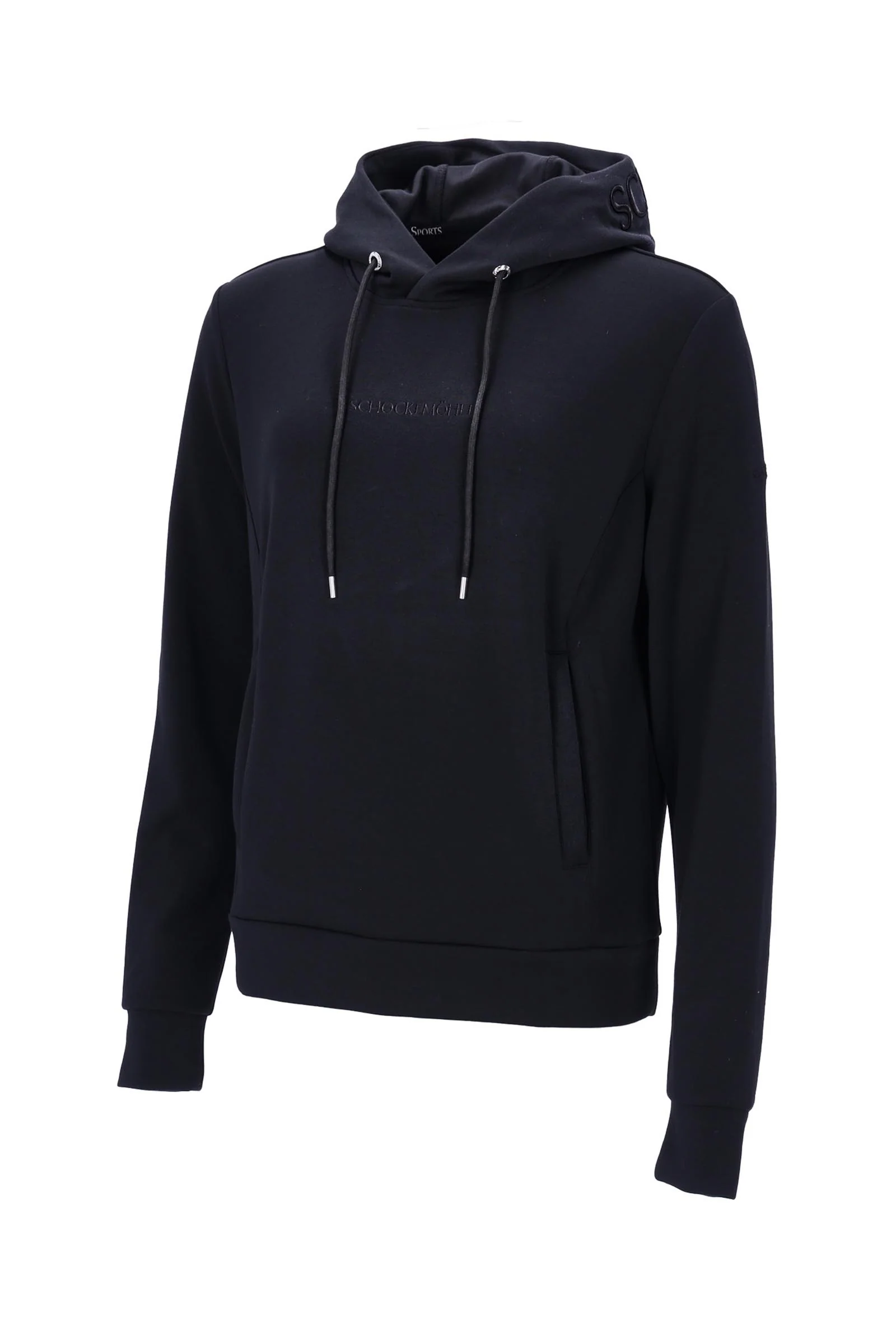 Cilia Style sportowa bluza z kapturem damska Black L