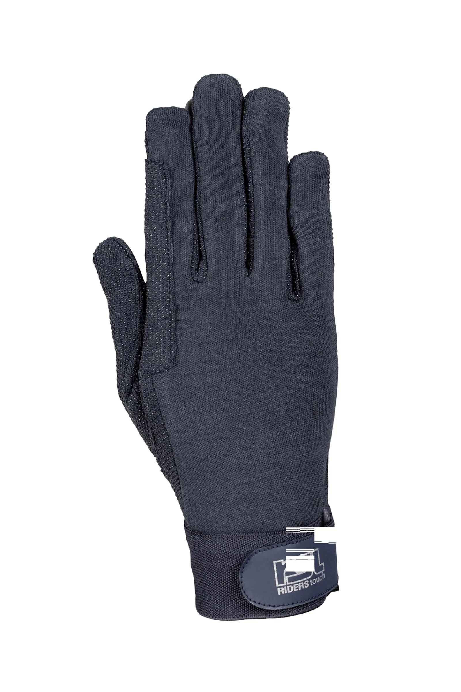 Classic 2.0 bawełniane rękawiczki jeździeckie Navy 4XS