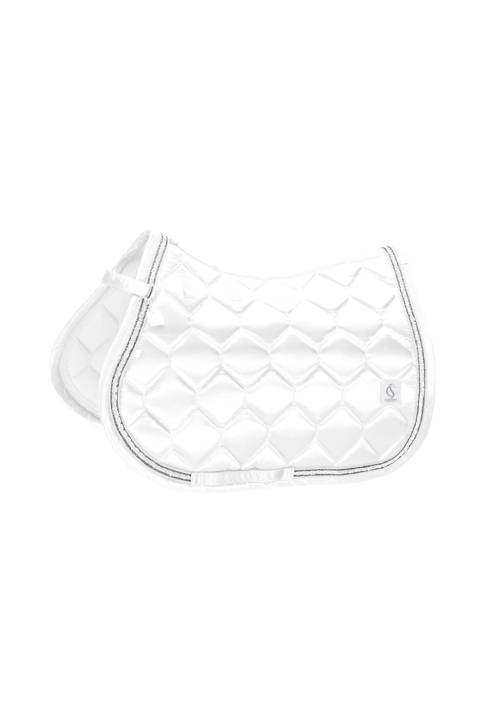 Classic Sport SS26 Satin Frills czaprak wszechstronny White F