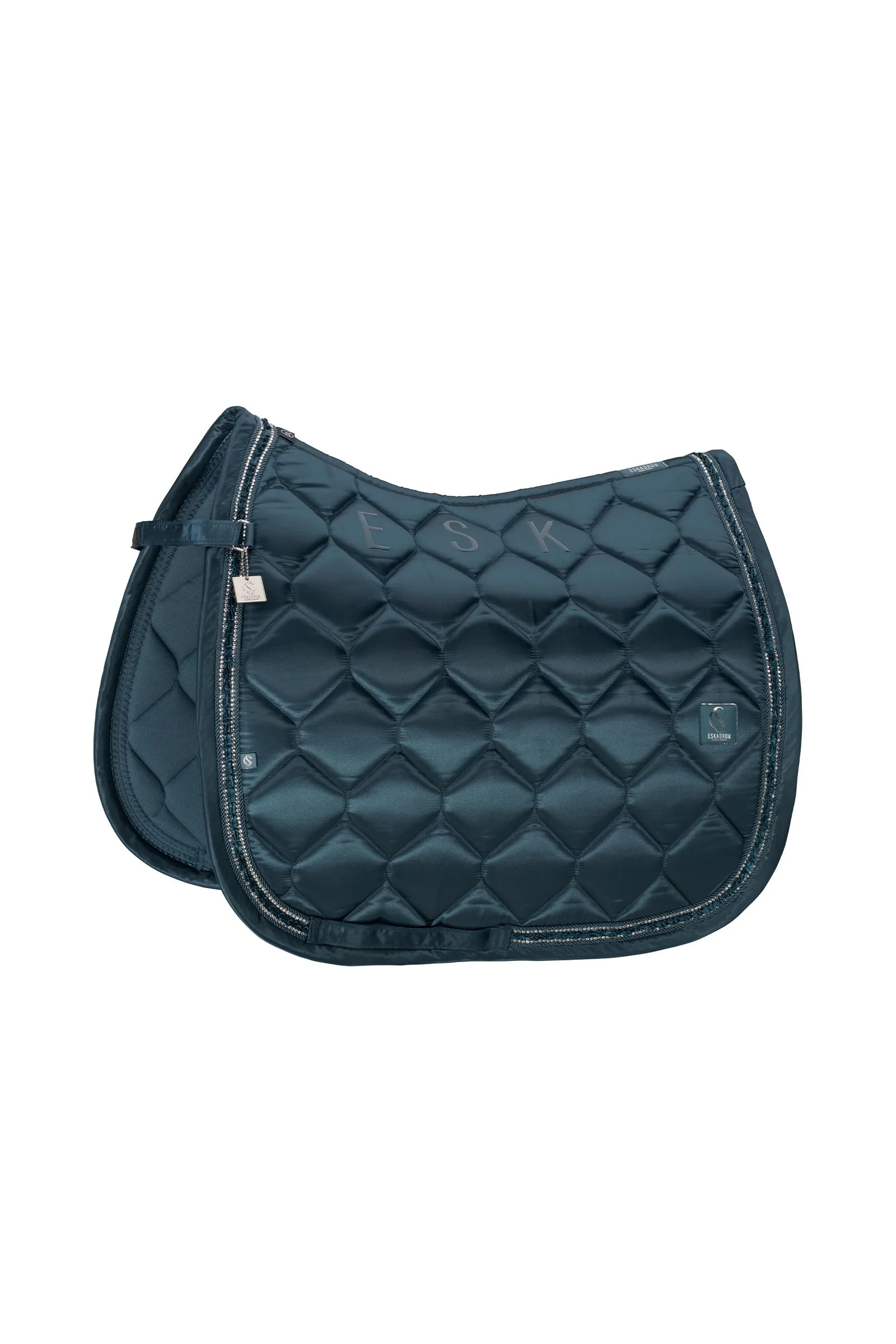 Classic Sport SS26 Satin Frills czaprak ujeżdżeniowy Ocean F