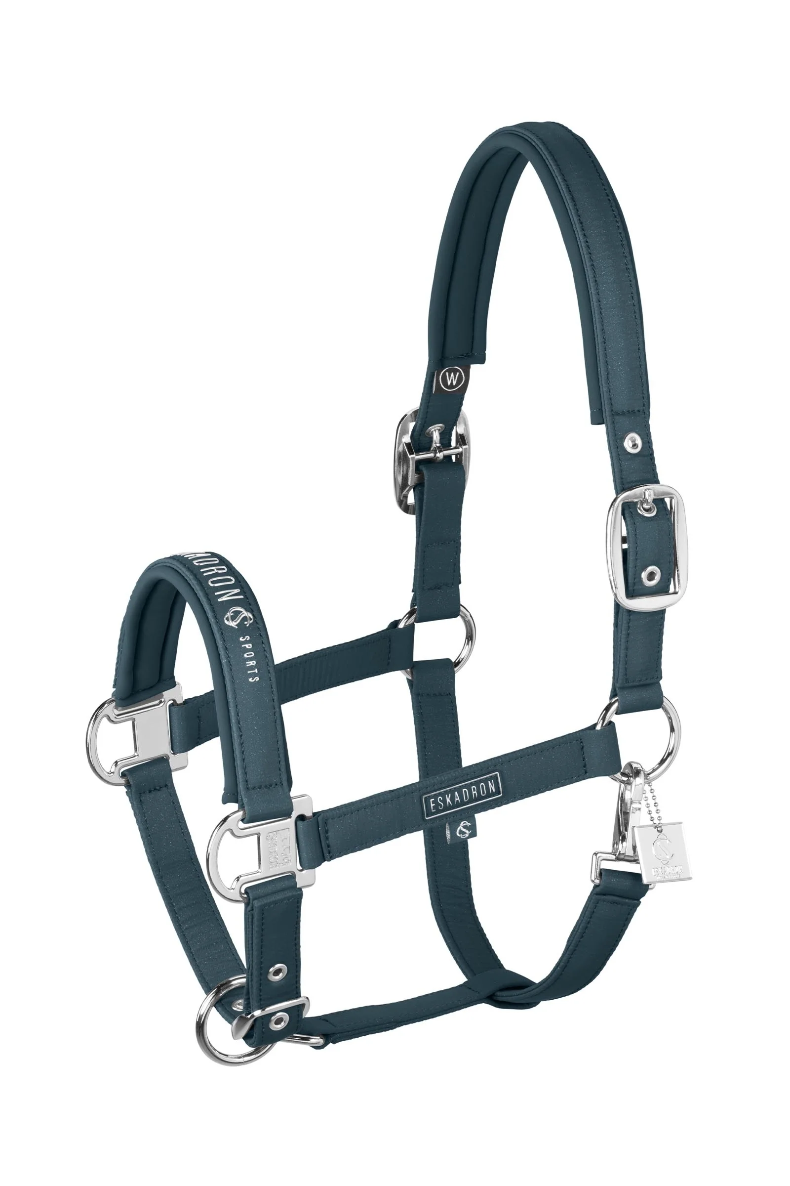 Classic Sport SS26 Sparkle kantar z podwójną sprzączką trzpieniową Ocean C