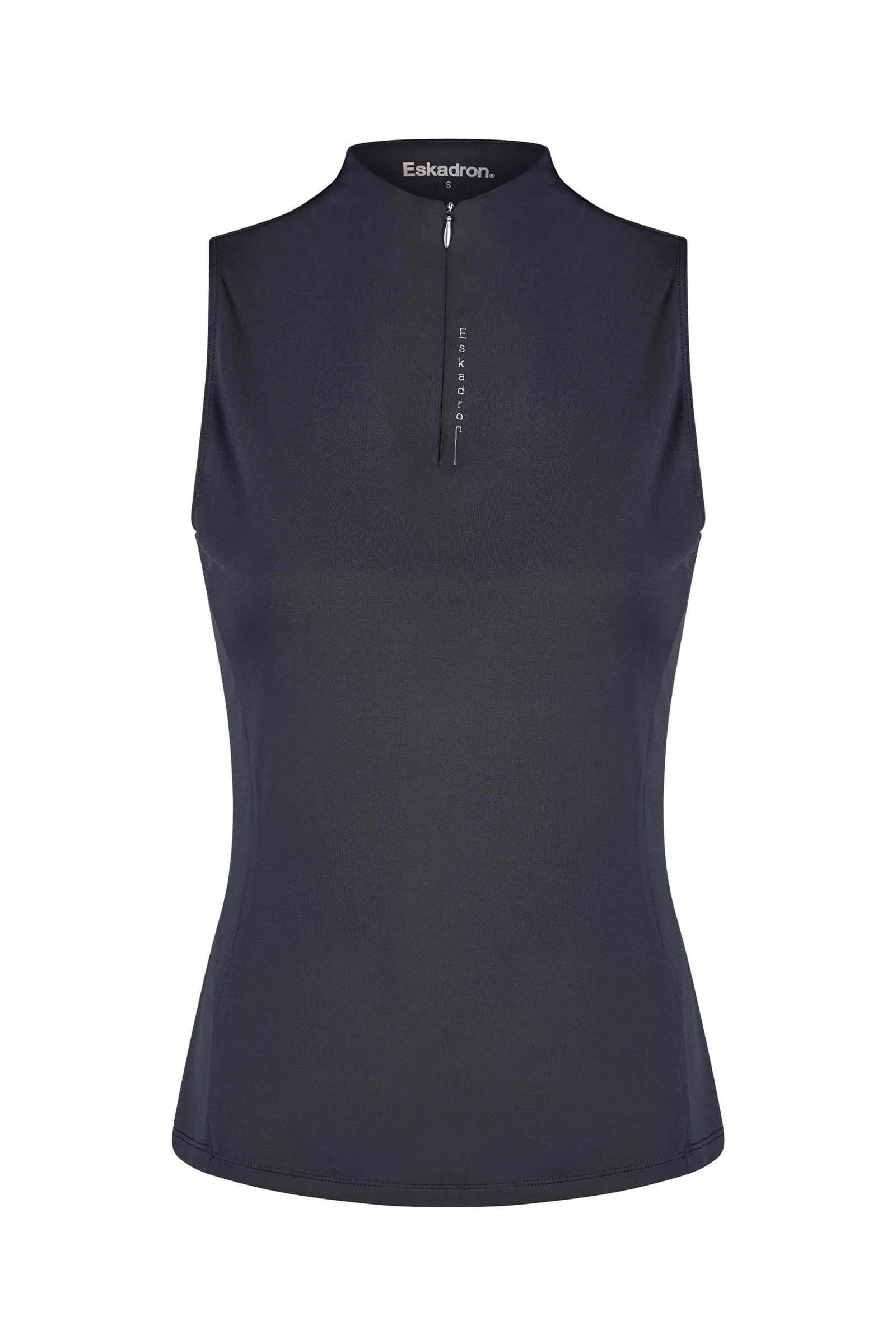 Classic Sport SS26 Top damski z półzamkiem Navy M