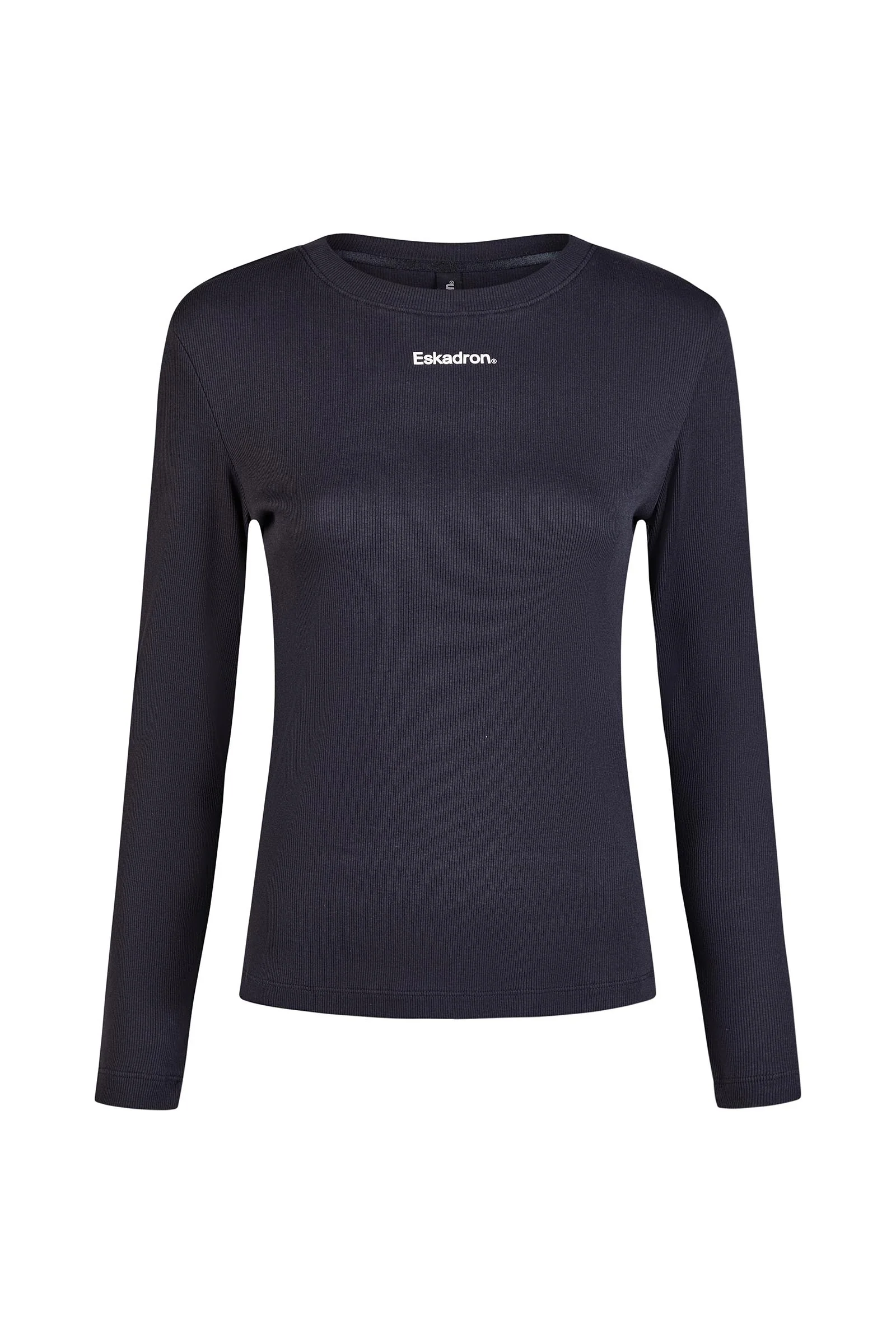 Classic Sport SS26 Damska koszulka prążkowana z długim rękawem Navy L