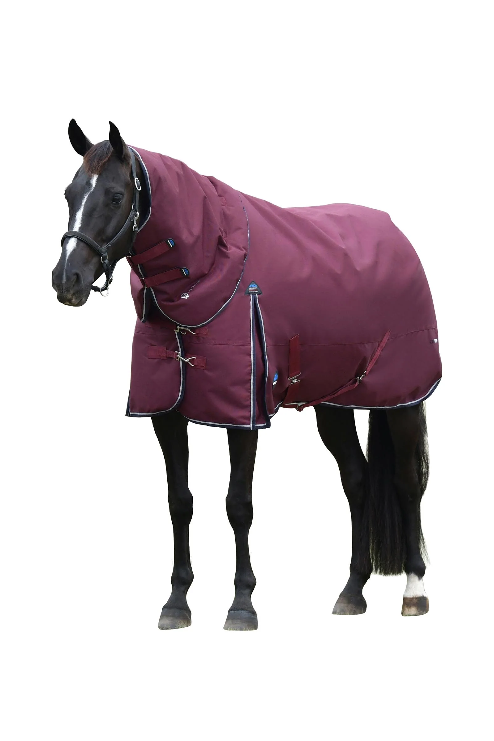 ComFiTec Essential Derka zewnętrzna z odpinaną szyją, 50 g Burgundy/Navy 145