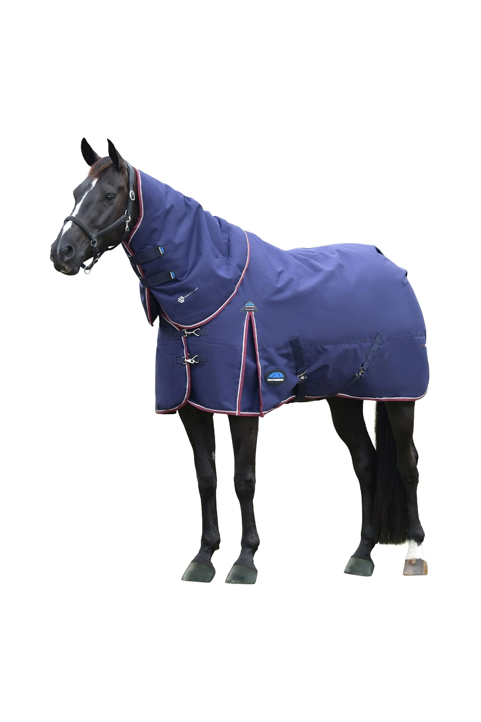 ComFiTec Essential Derka zewnętrzna z odpinaną szyją, 50 g Navy/Burgundy 145