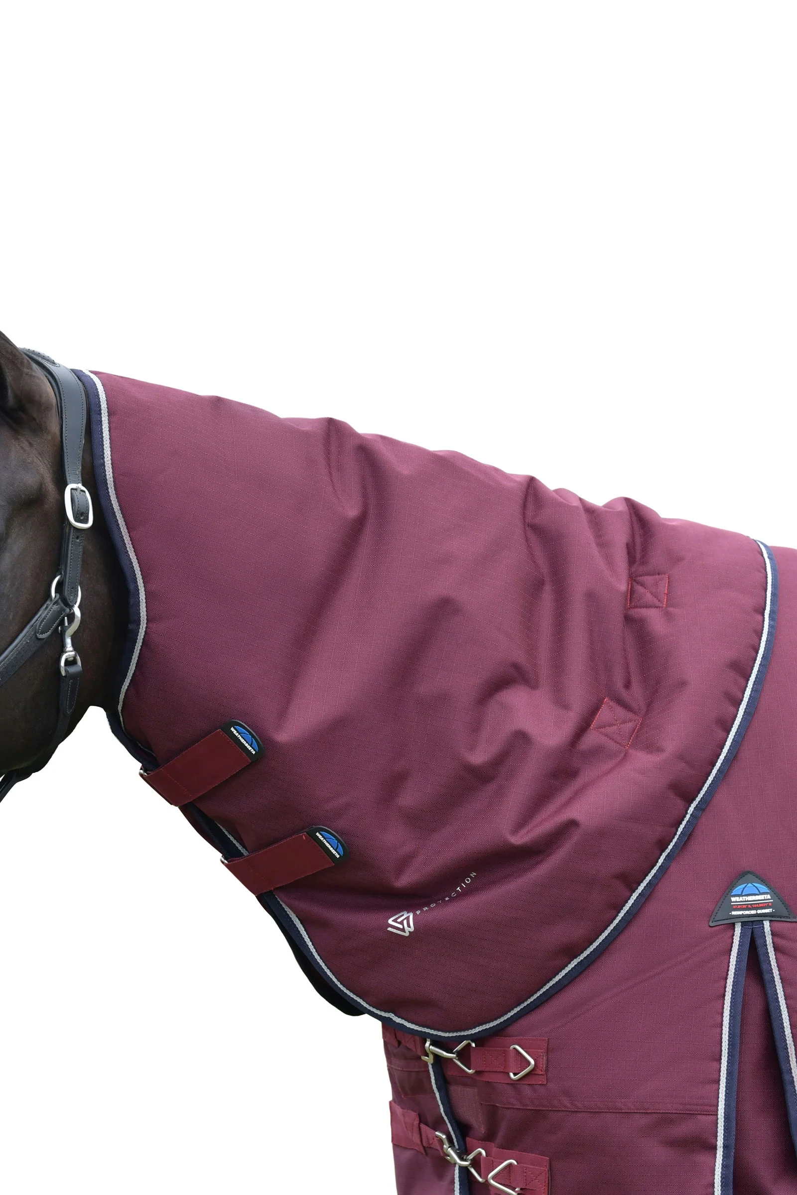 ComFiTec Essential Derka zewnętrzna kaptur na szyję, 0 g Burgundy/Navy L
