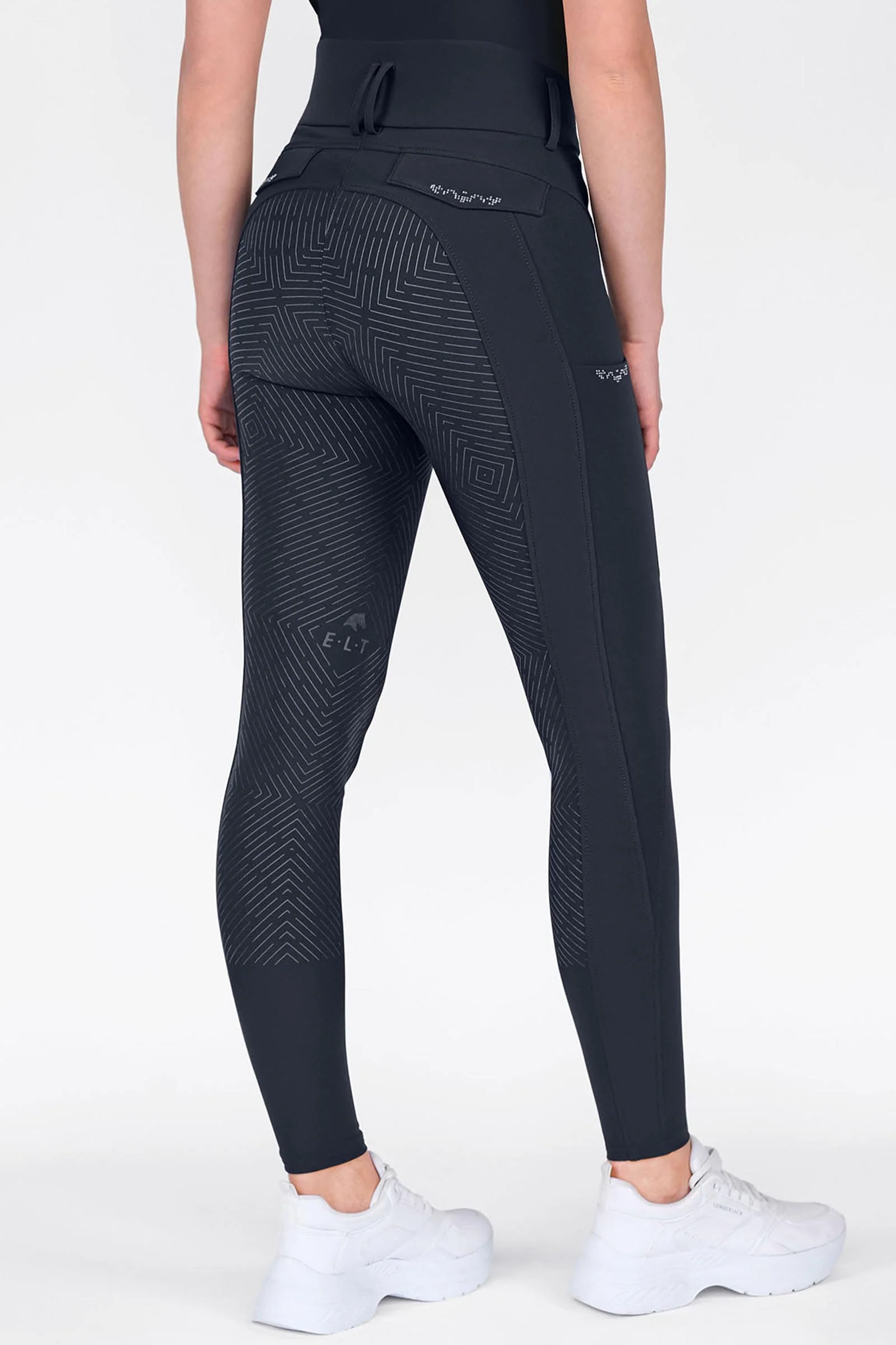 Comfort Ride Glam damskie bryczesy full grip Deepblue 34