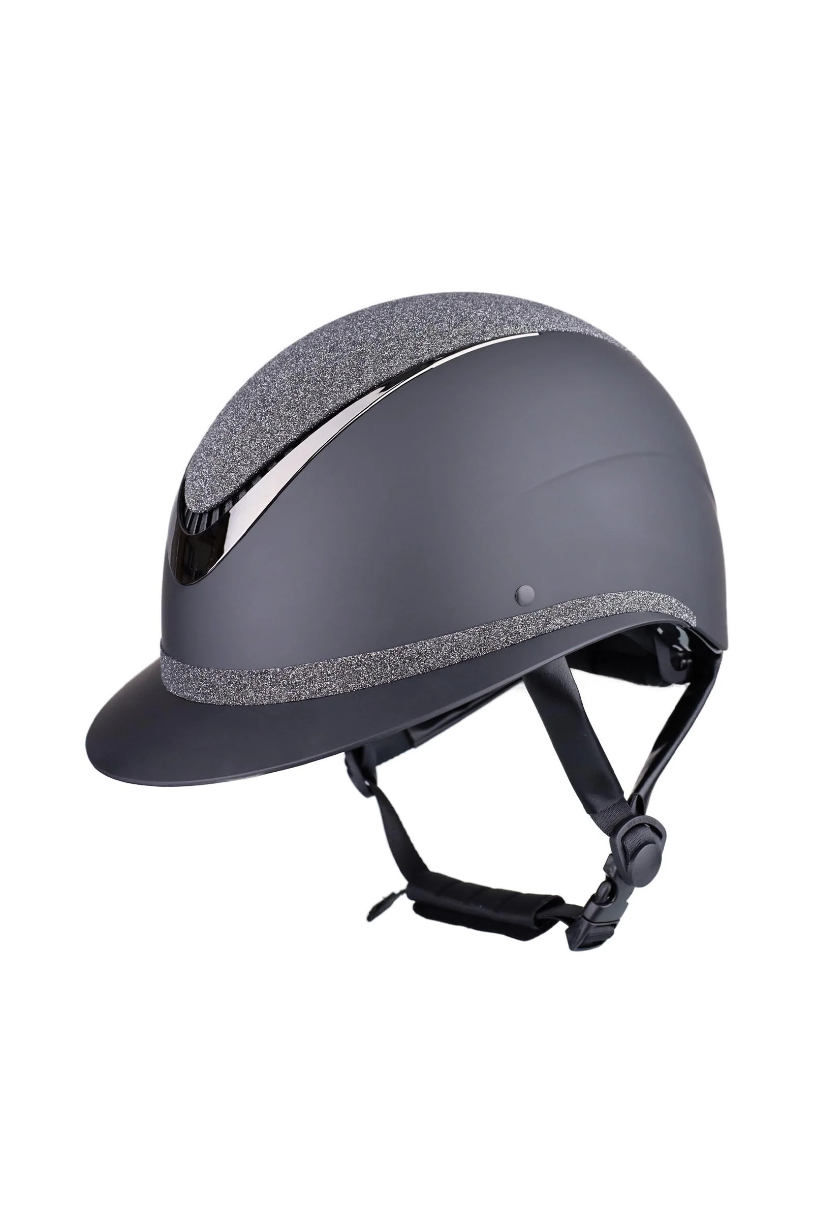 Comfort Sparkle kask jeździecki (EN1384:2023) Black L
