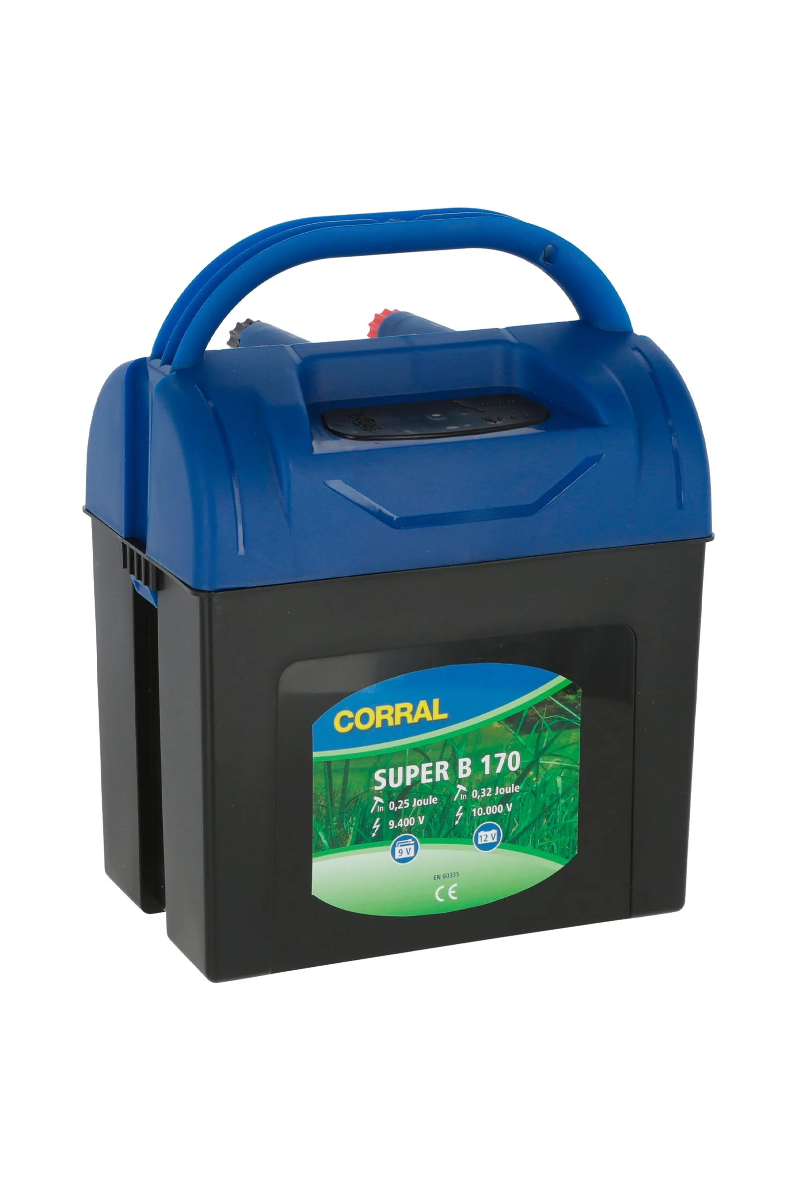 CORRAL elektryzator Super B170 9 V Black/Blue Rozmiar uniwersalny