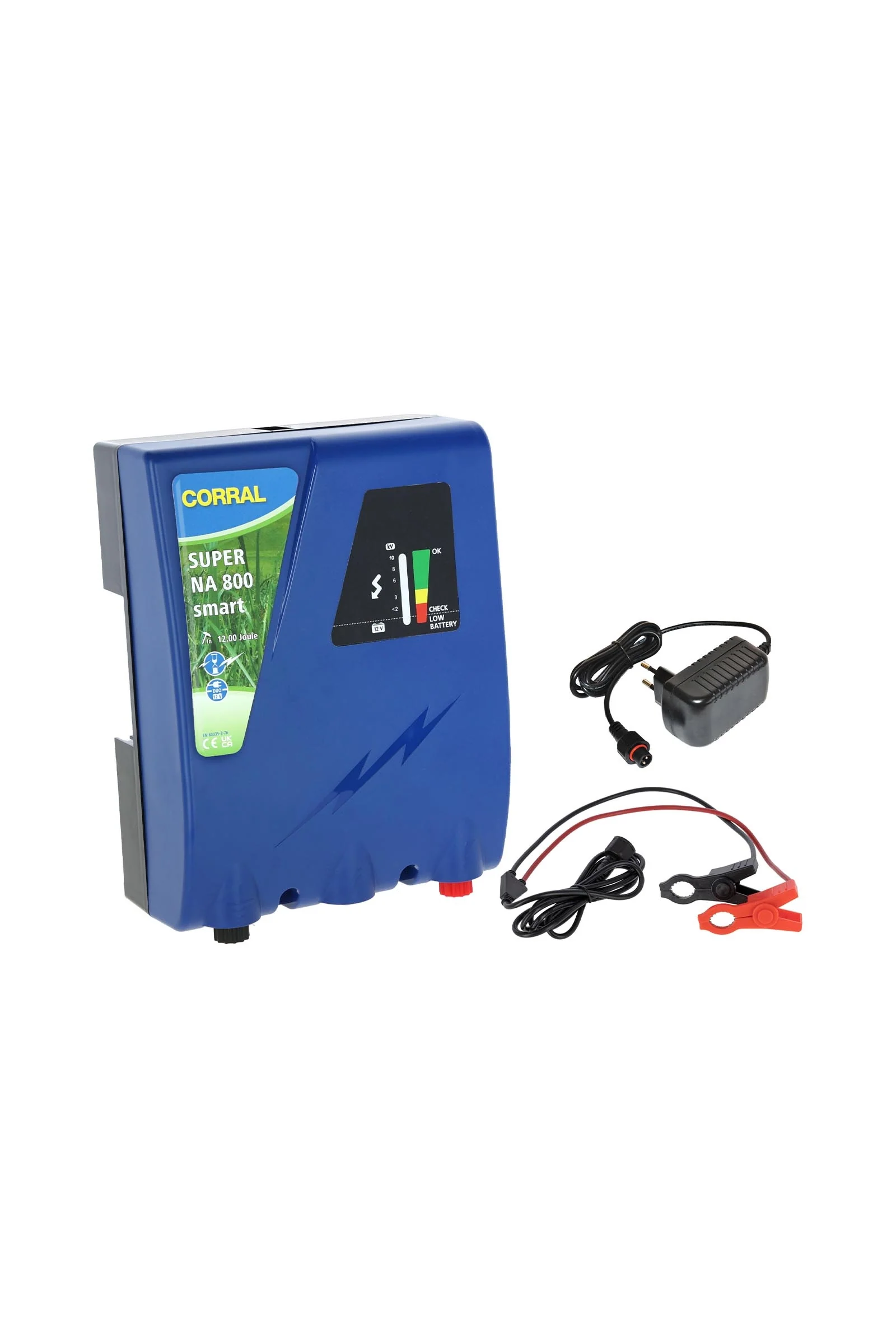 CORRAL Super NA 800 Smart 12 V elektryzator Blue Rozmiar uniwersalny