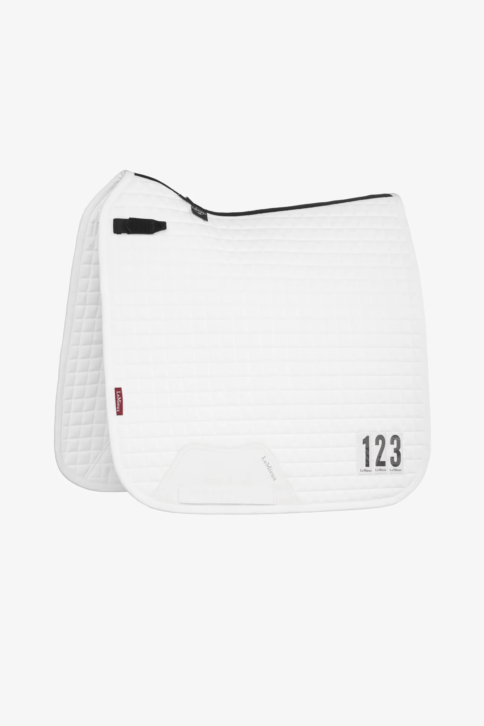 Cotton czaprak ujeżdżeniowy konkursowy White P-C