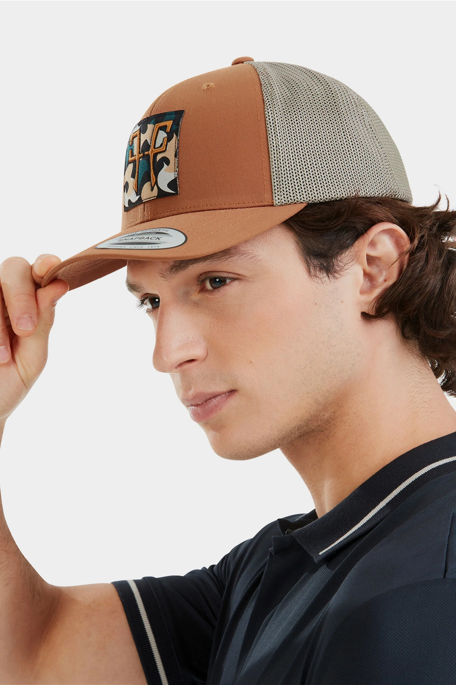Trucker czapka Gold Beige M