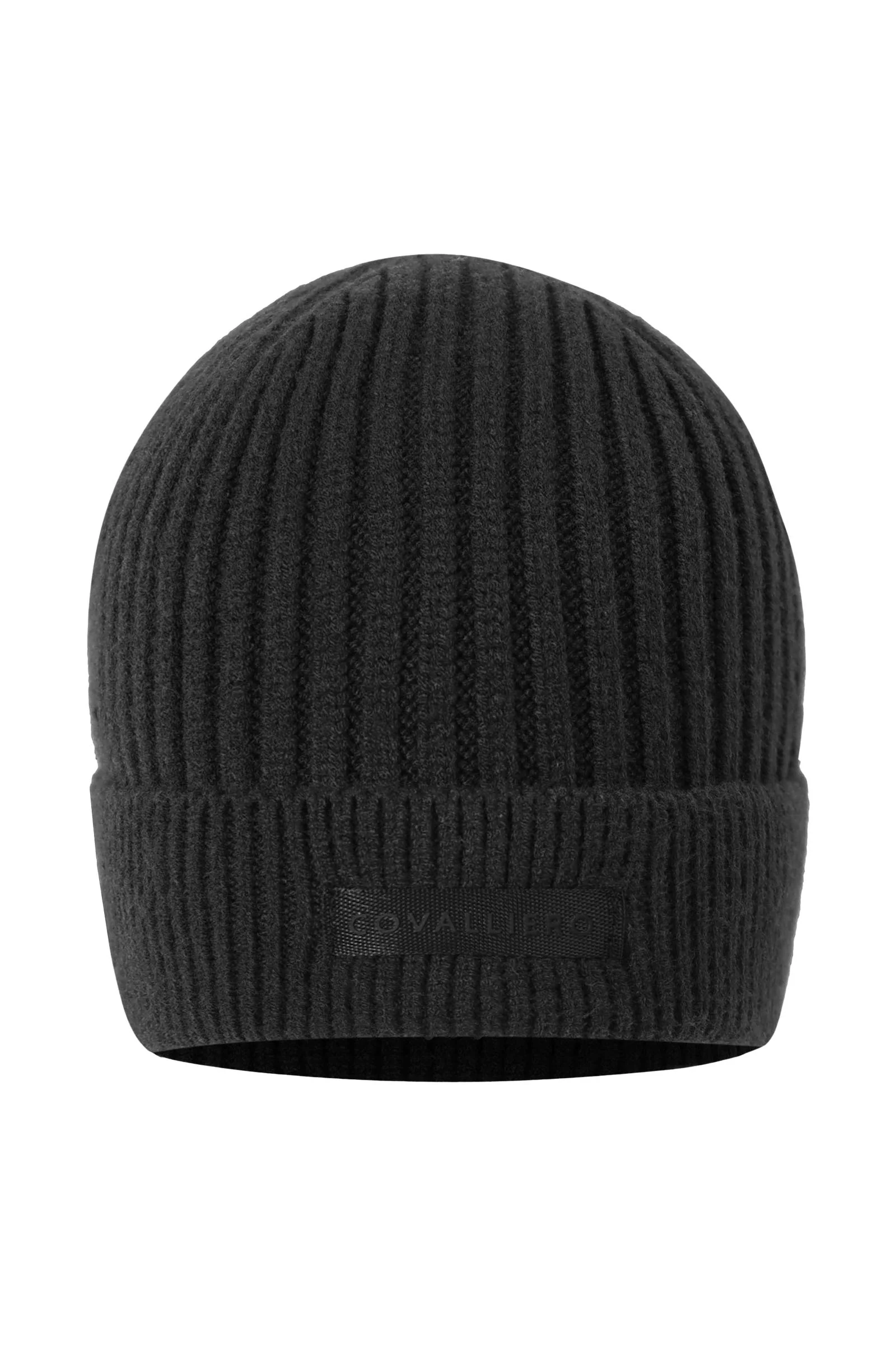 Czapka Dziergana Black Rozmiar uniwersalny