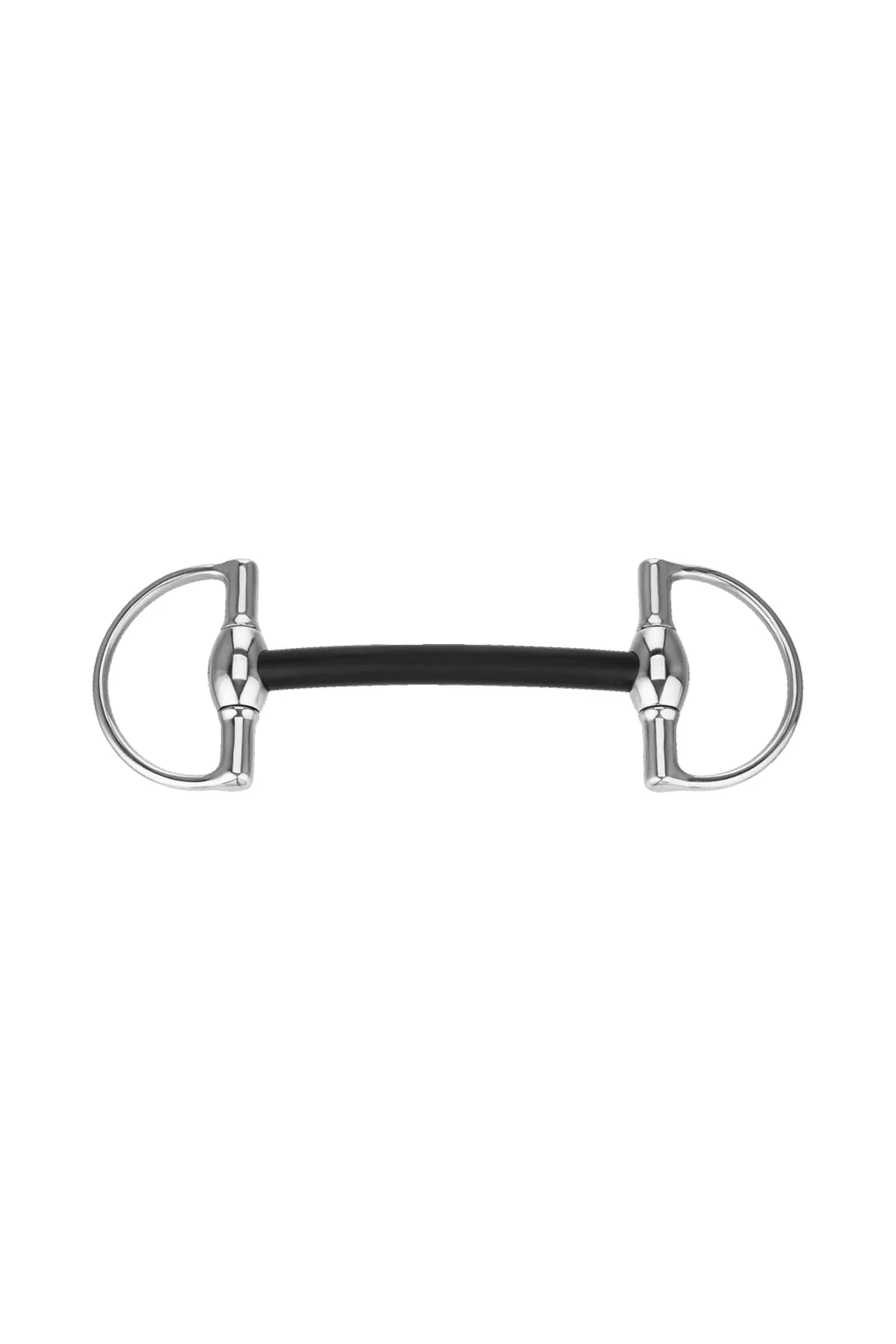 Wędzidło D proste Hardcarbon, 16 mm, stal nierdzewna Metall 135 mm