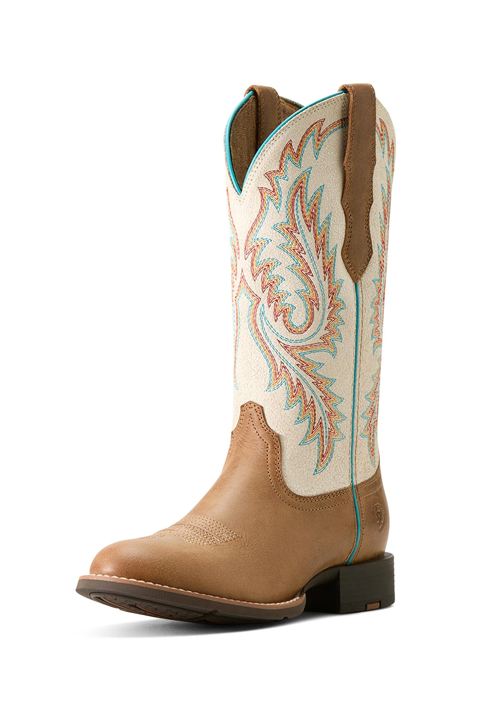 Round Up StretchFit damskie buty westernowe Sandstorm/Distressed Ivory 39