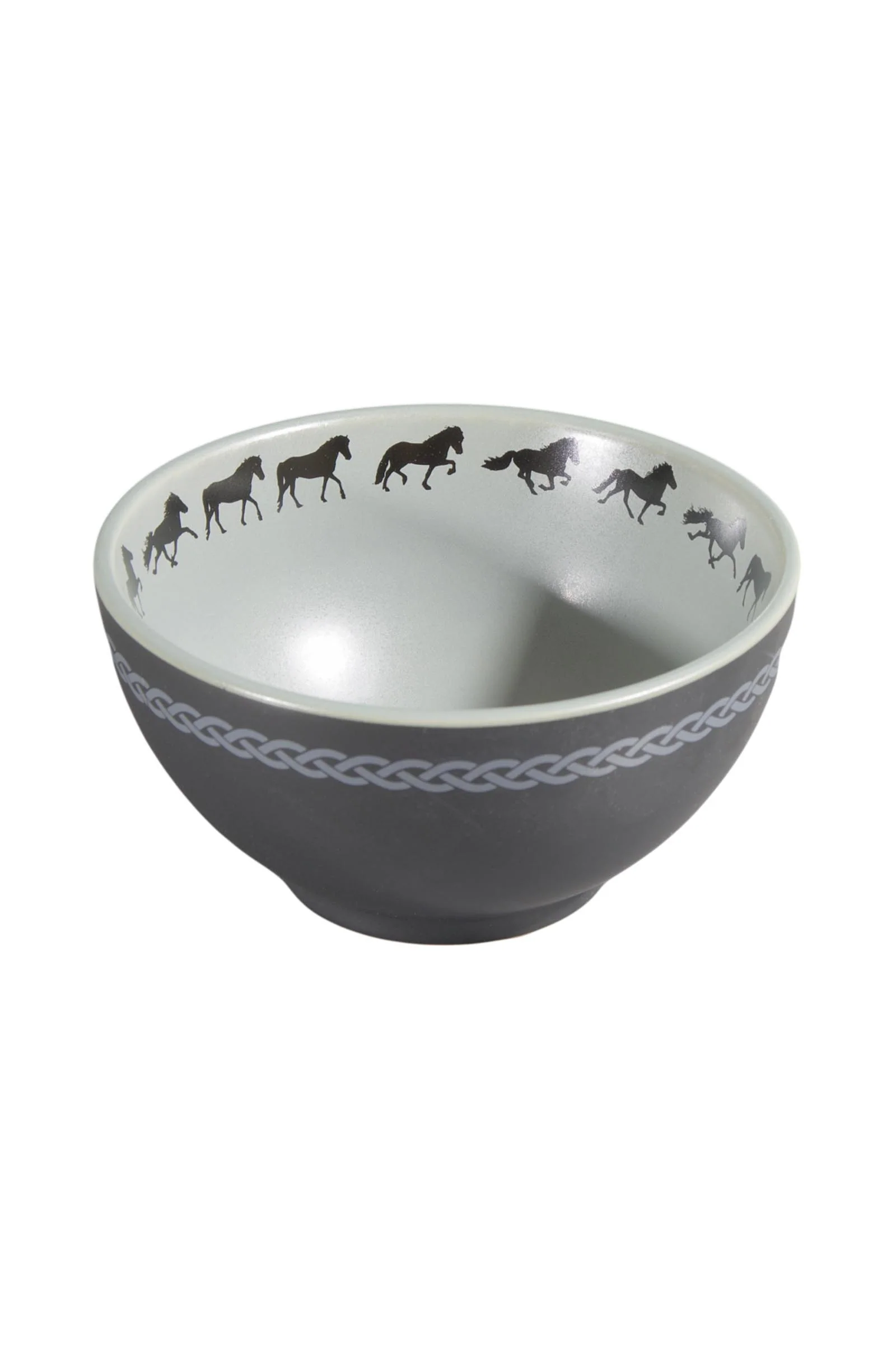 Designerska miska paszowa Black/Matte Rozmiar uniwersalny