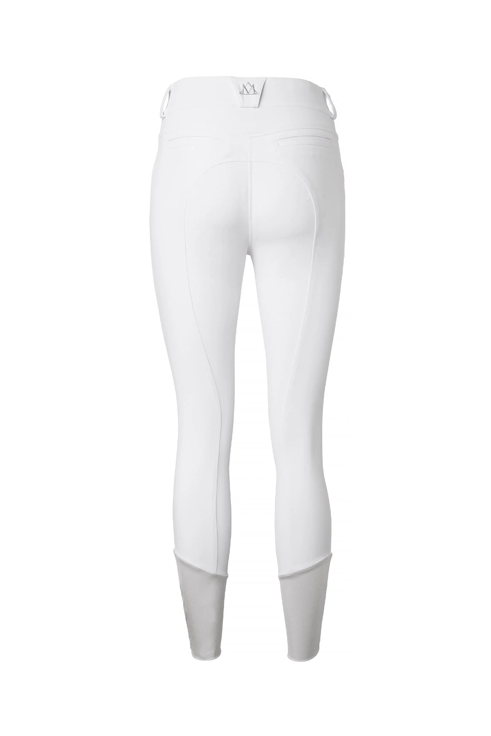 Diana damskie bryczesy z gripem kolanowym White 34