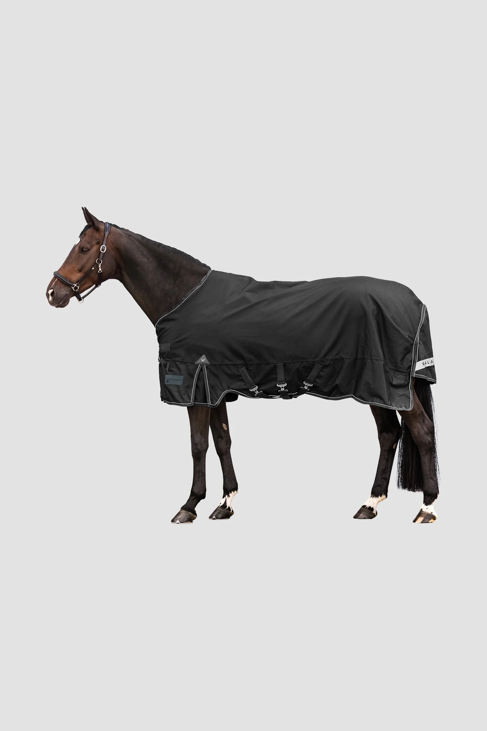 Dywan zewnętrzny Scandic 300 g Black 130