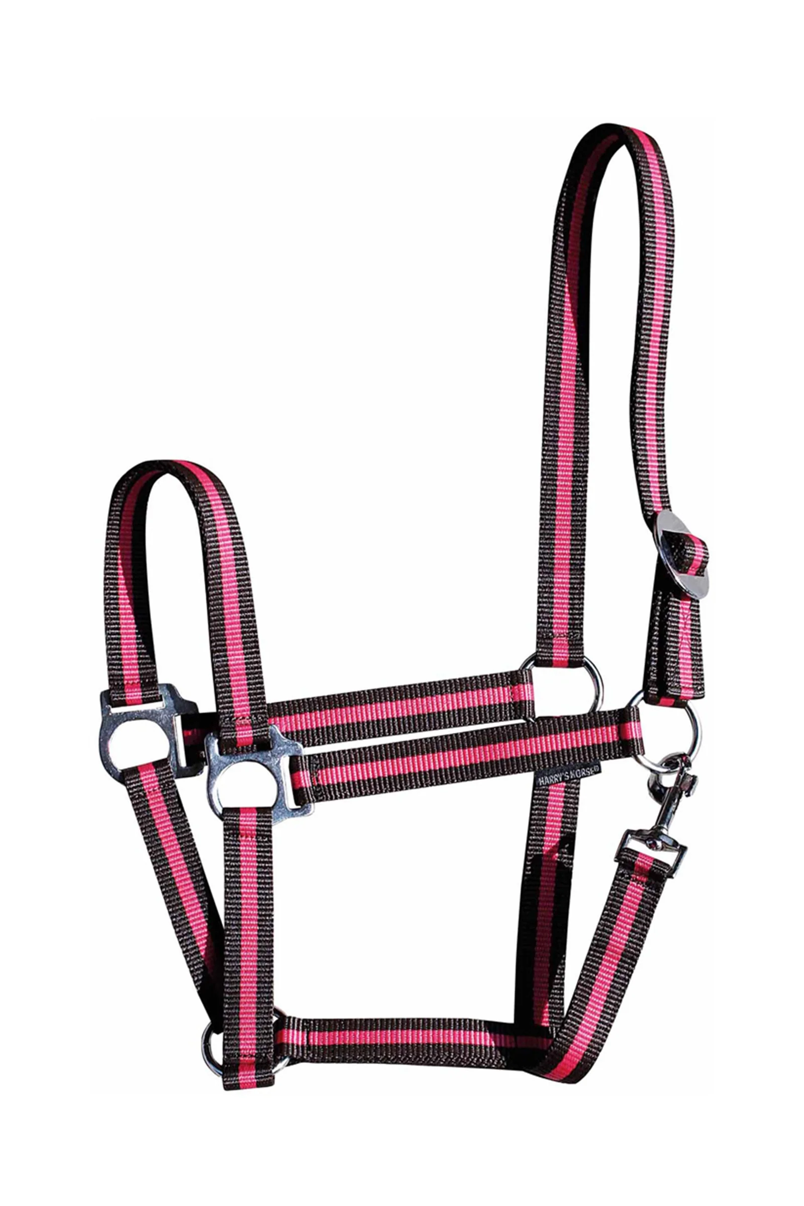 Ekonomiczny kantar Harry's Horse Brown/Rosa SHP