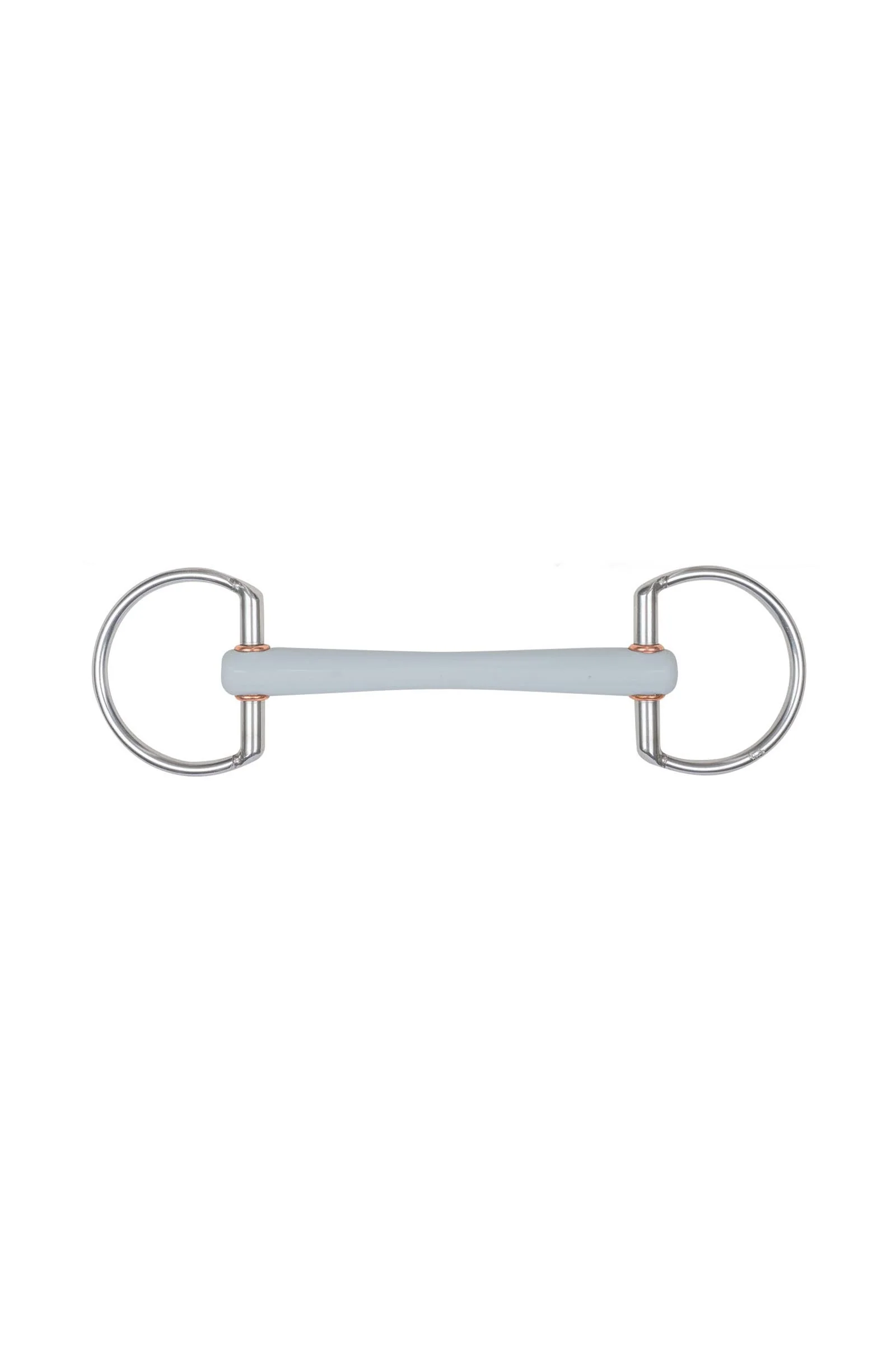wędzidło oliwkowe, cienki ścięgierz, miękkie, Ø 6 cm No Color 110 mm