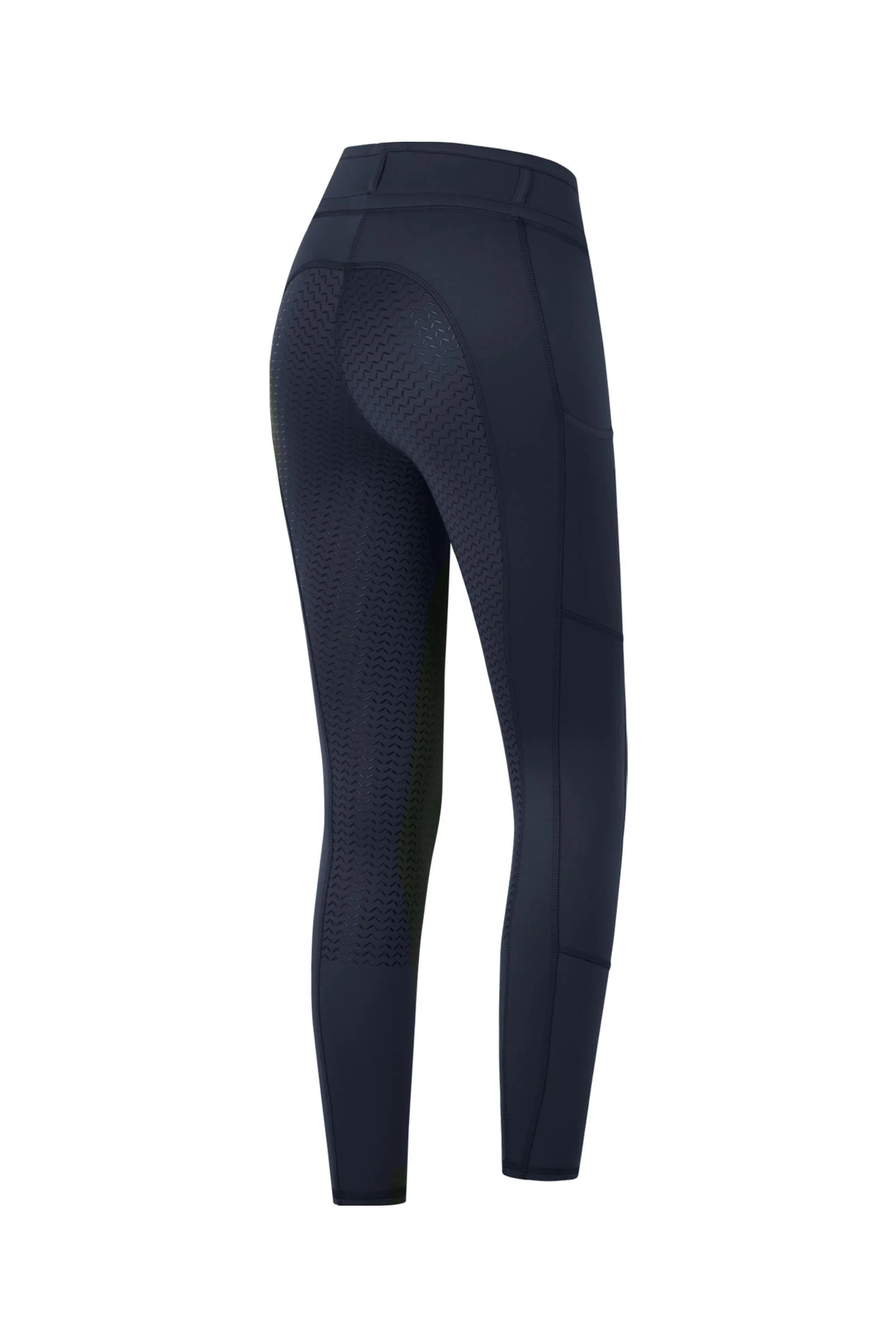 ELT Ella Kids' legginsy jeździeckie pełny lej Night Blue 116