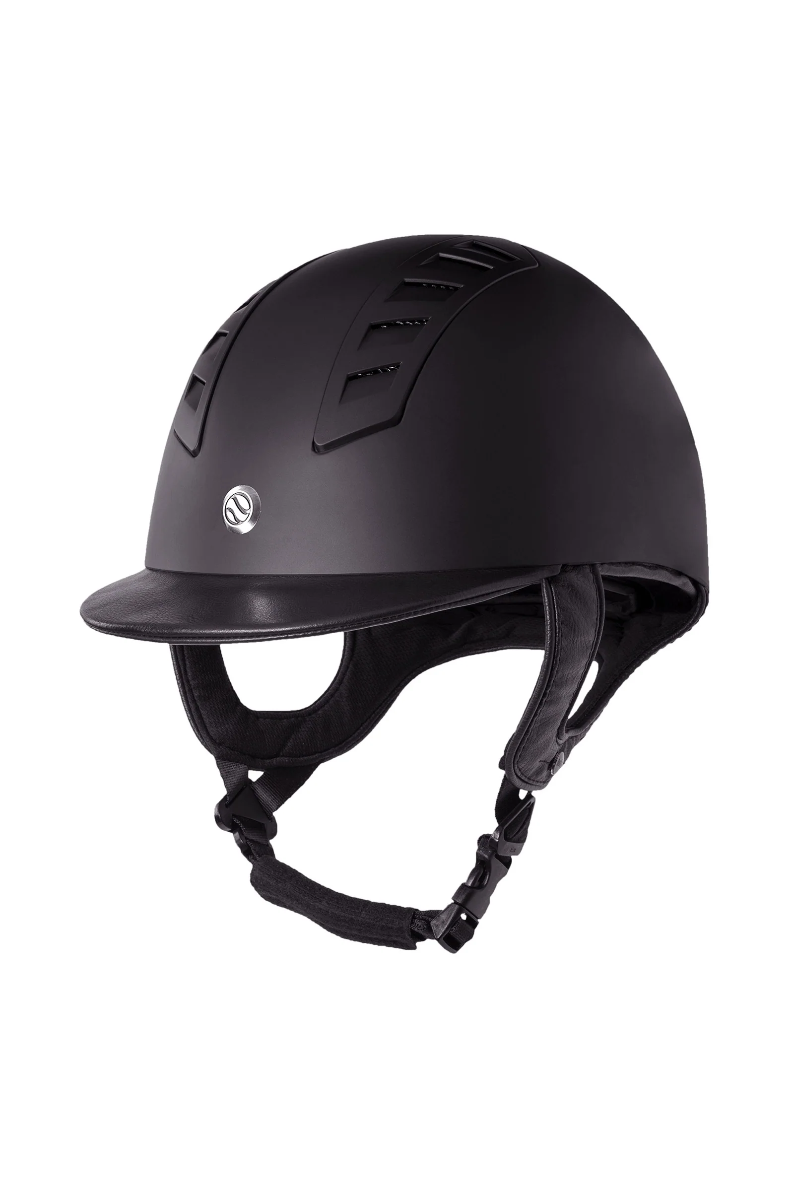 Kask jeździecki EQ3 MIPS Smooth Black 59