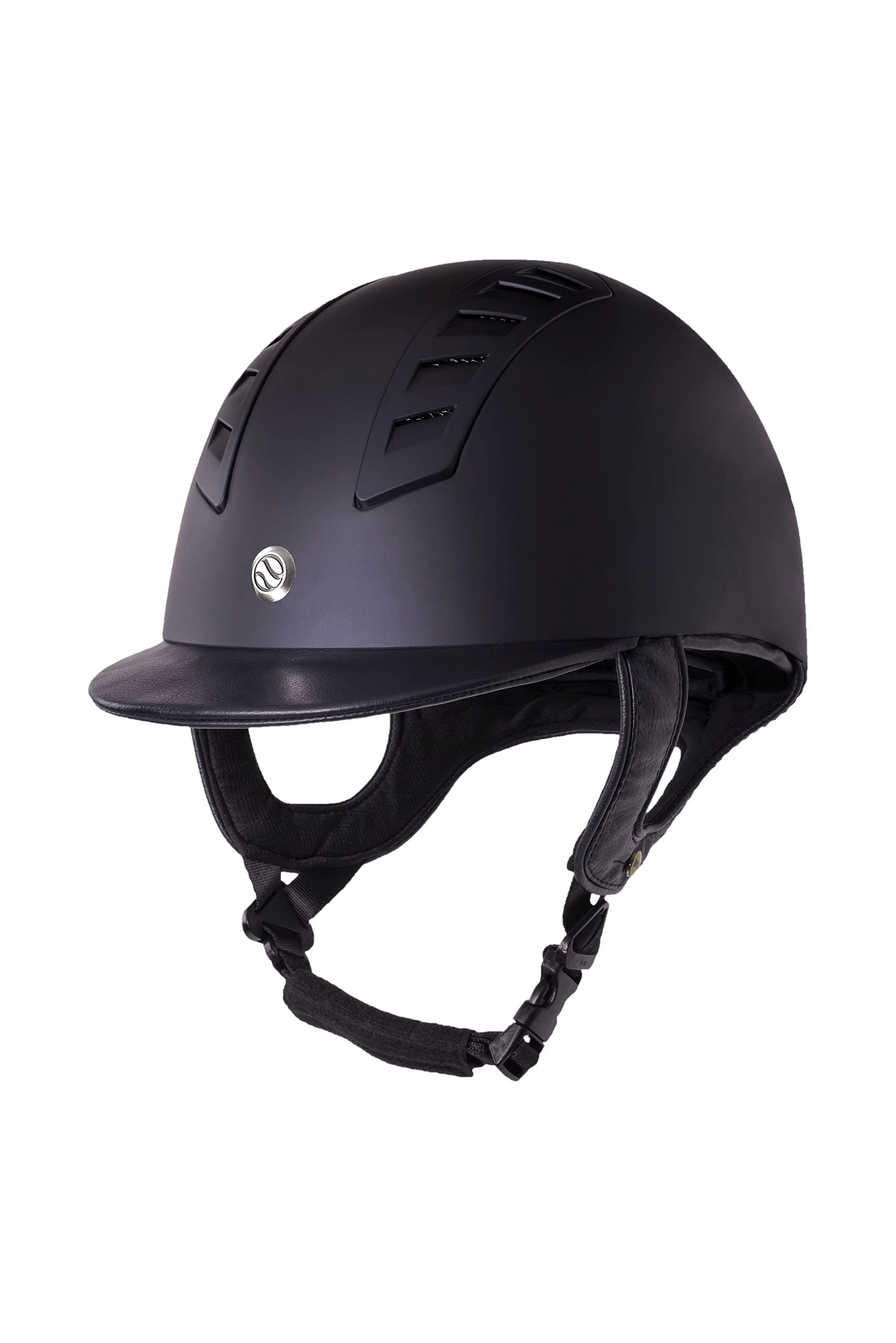 Kask jeździecki EQ3 MIPS Smooth Blue 56